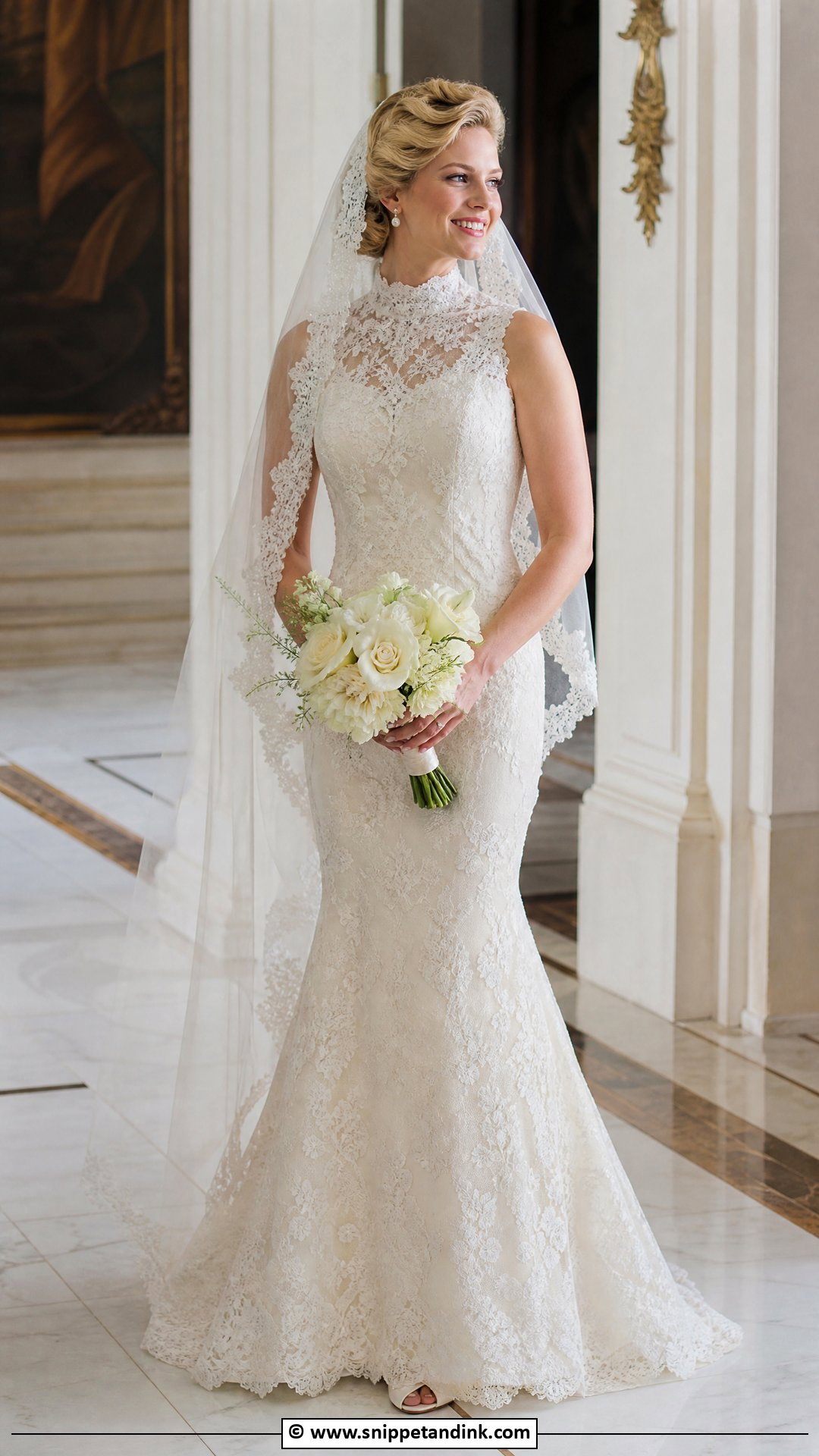 Vintage Mermaid Wedding Dress - Snippet and Ink - 35 Mermaid Wedding Dress Ideas