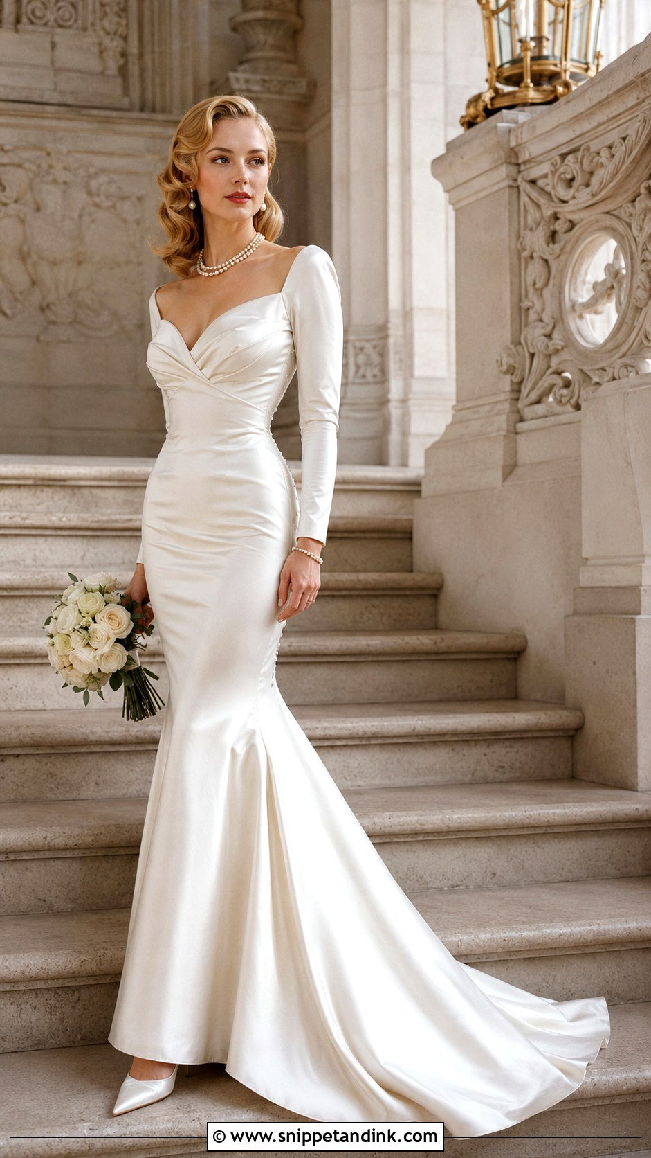 Vintage Mermaid Wedding Dress - Snippet and Ink - 25 Mermaid Style Wedding Dress Ideas