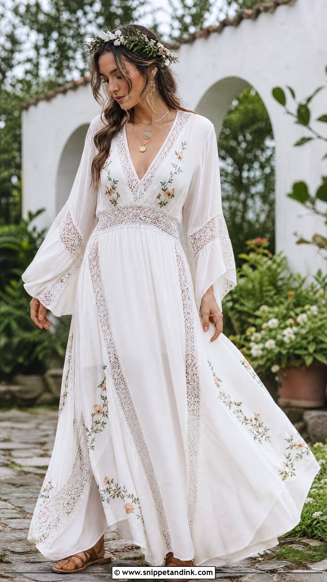Vintage Mexican Boho Wedding Dress - Snippet and Ink - 25 Vintage Mexican Wedding Dress Ideas