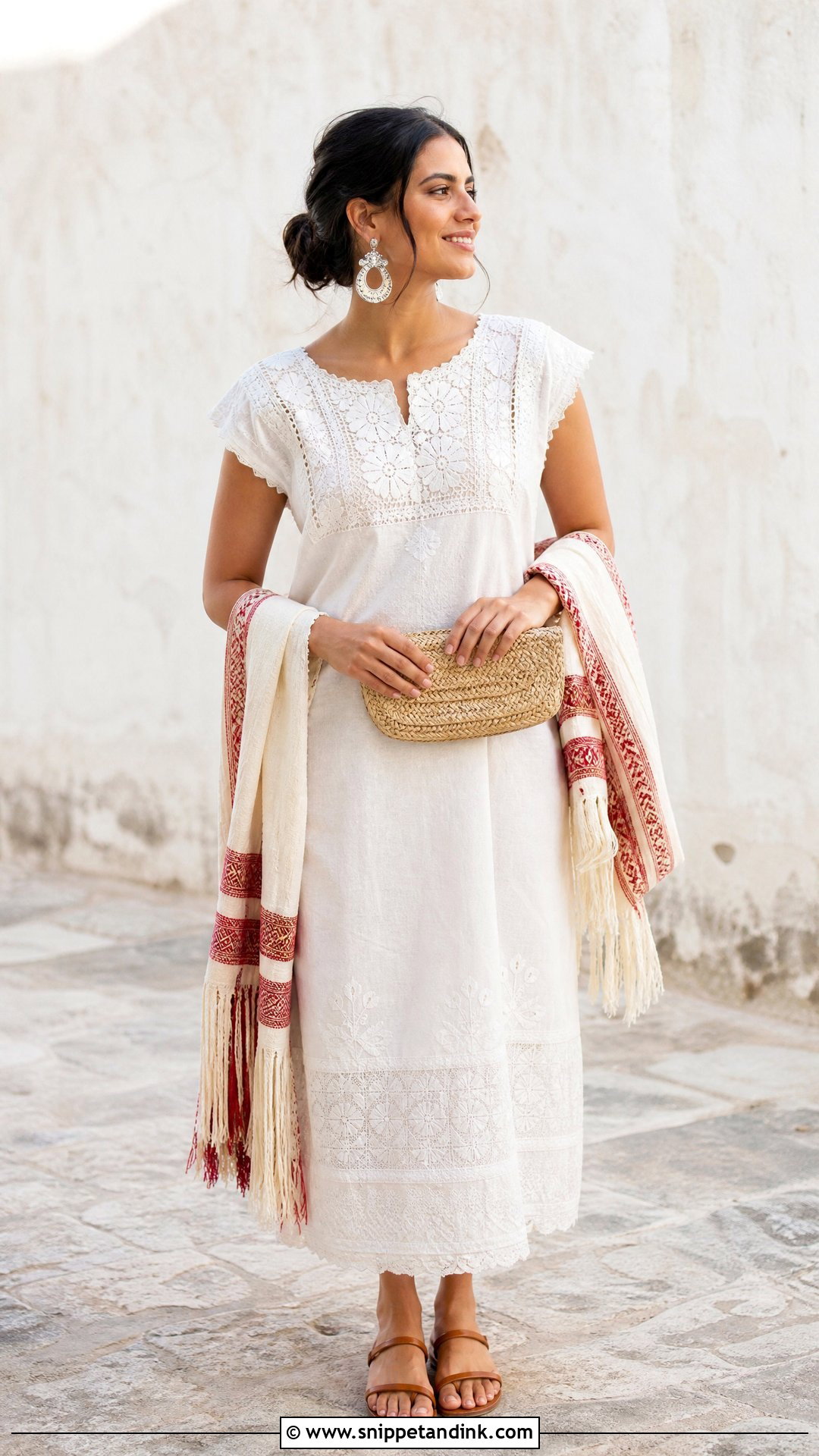 Vintage Mexican Oaxaca Wedding Dress - Snippet and Ink - 25 Vintage Mexican Wedding Dress Ideas