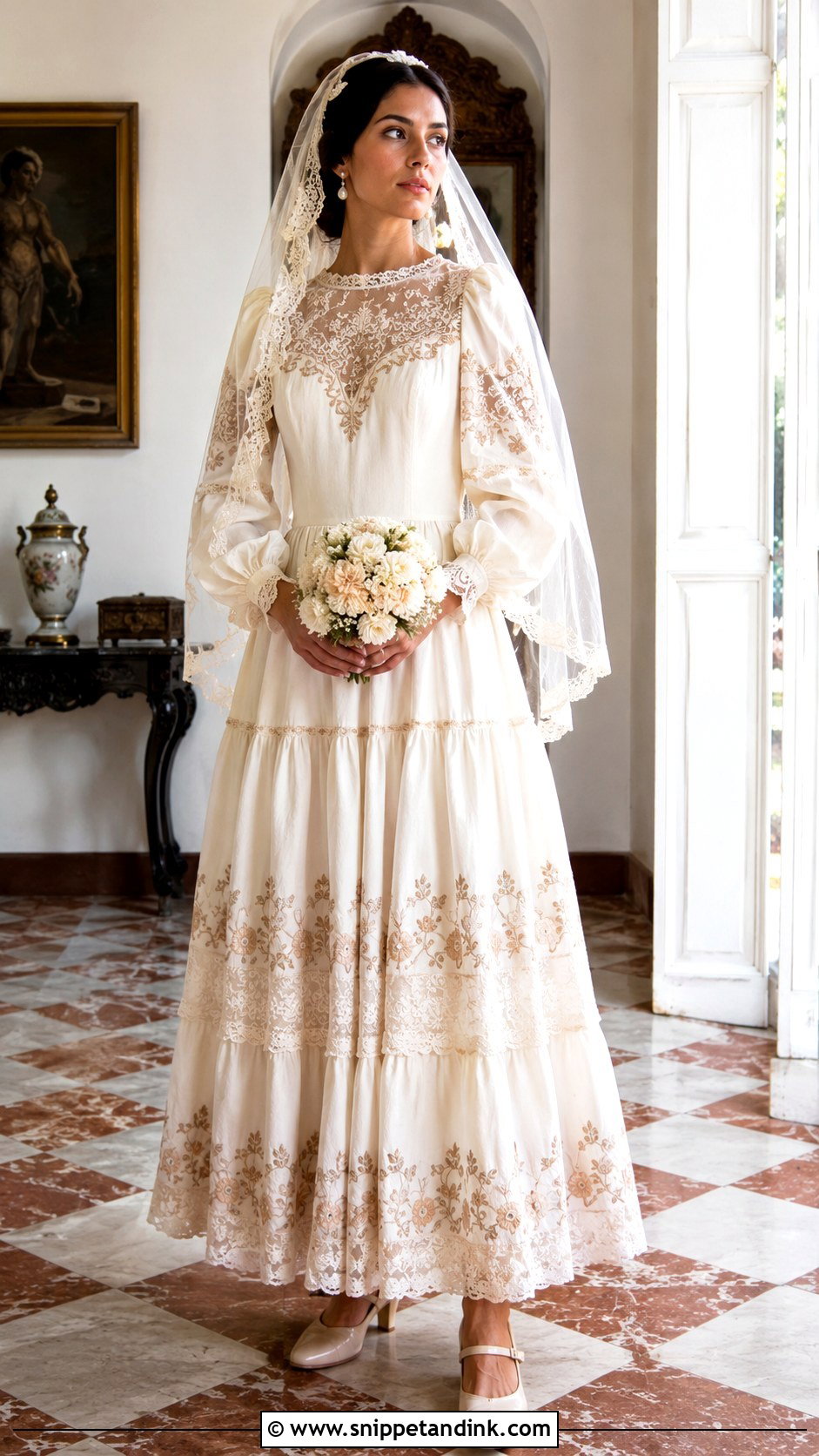Vintage Mexican Wedding Dress - Snippet and Ink - 20 Mexican Wedding Dresses