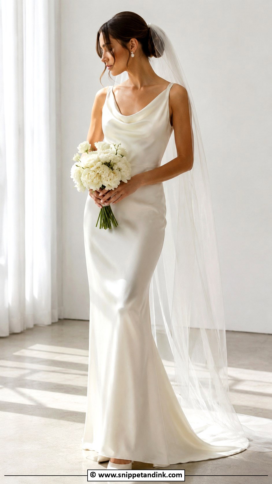Vintage Minimalist Wedding Gown - Snippet and Ink - 35 Vintage Wedding Gown Ideas