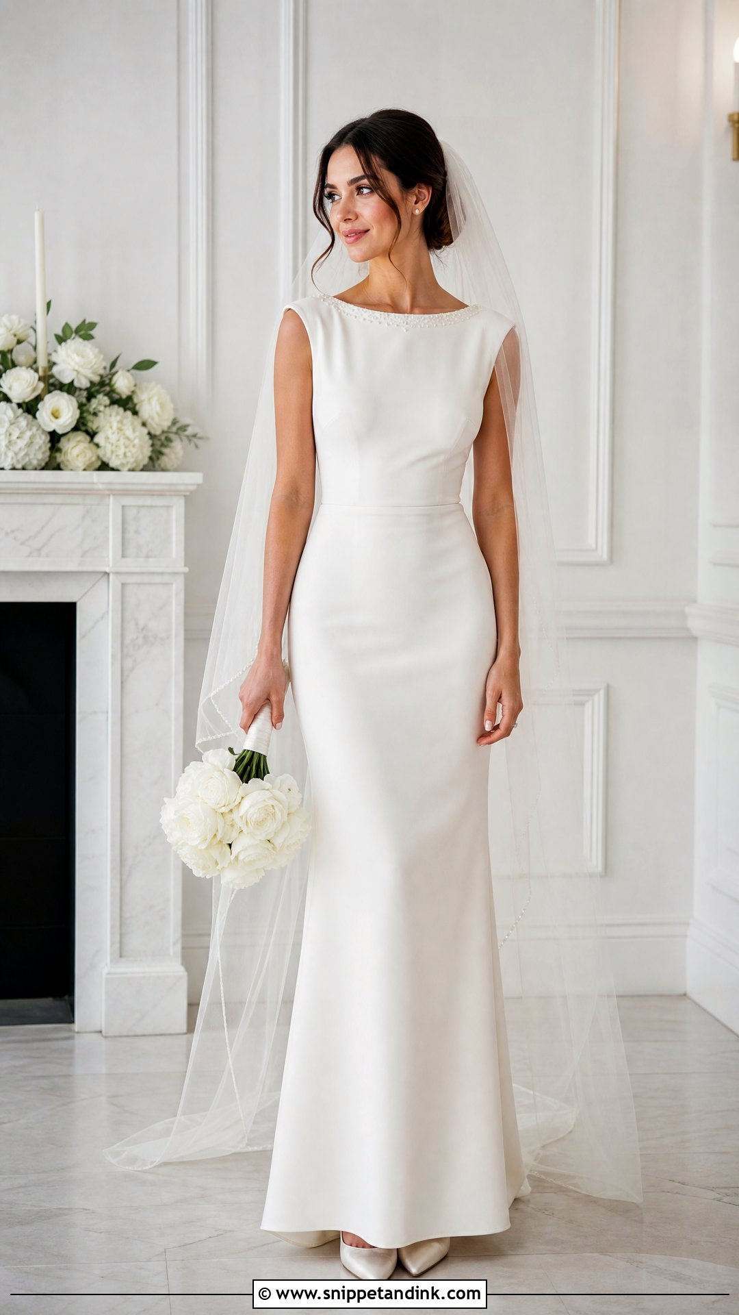 Vintage Pearl Wedding Dress - Snippet and Ink - 25 Simple Vintage Wedding Dress Ideas