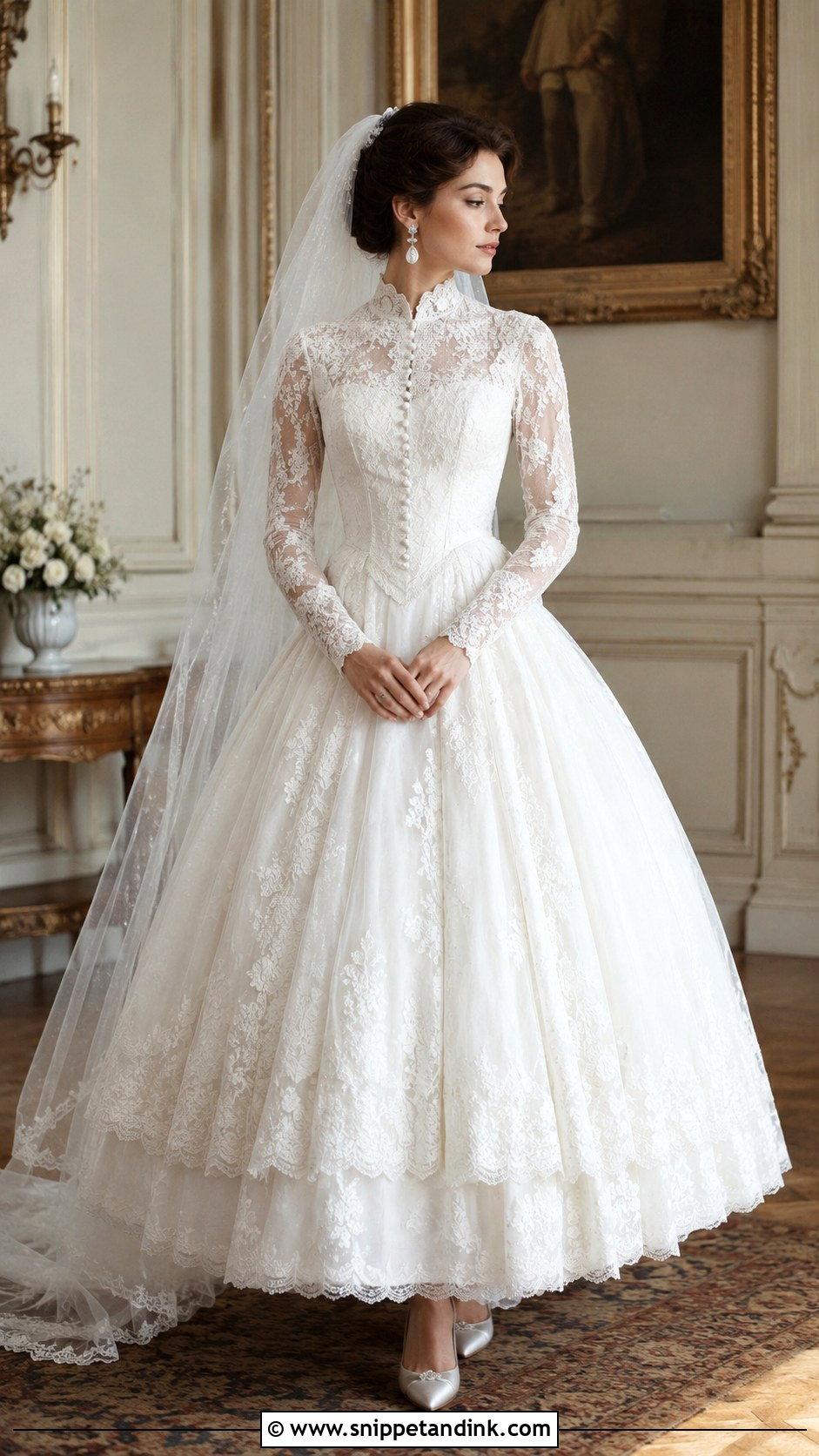 Vintage Poofy Wedding Dress - Snippet and Ink - 30 Poofy Wedding Dress Ideas