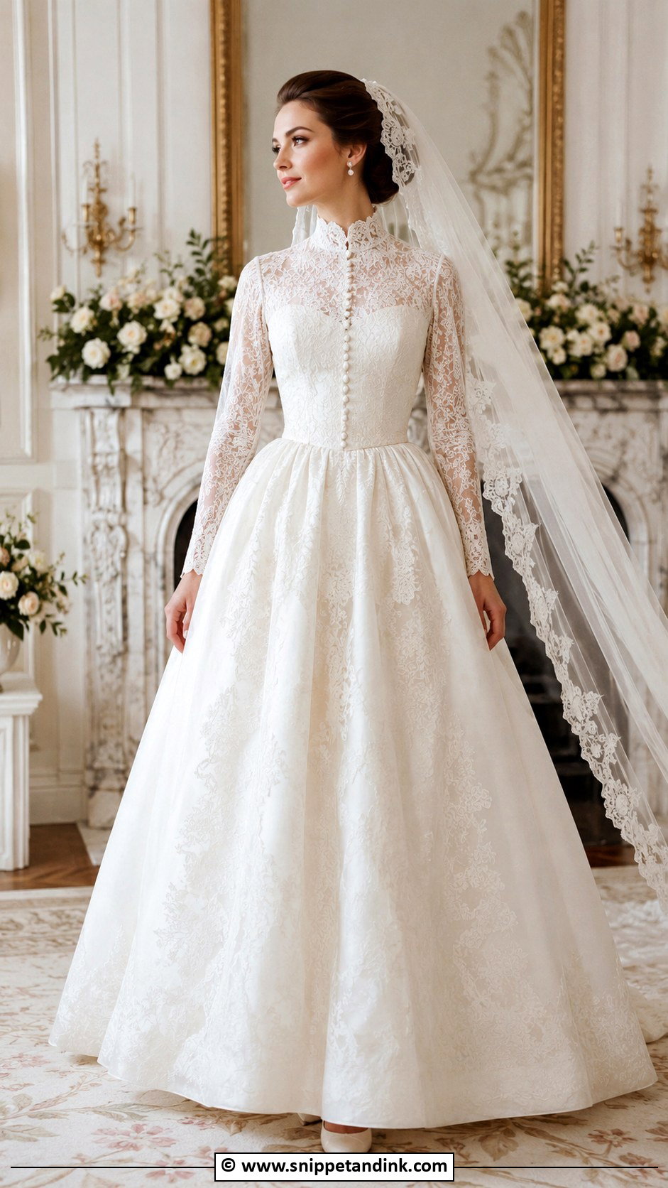 Vintage Princess Wedding Dress - Snippet and Ink - 35 Princess Wedding Dresses