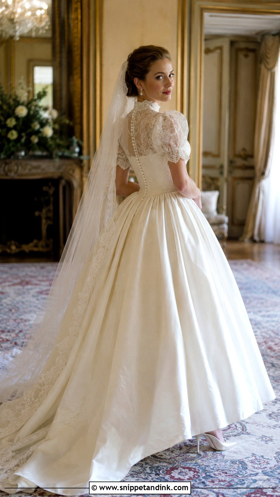 Vintage Princess Wedding Dress - Snippet and Ink - 25 Dream Princesses Wedding Dresses