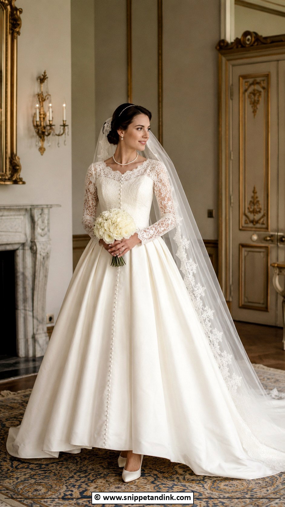 Vintage Princess Wedding Dress - Snippet and Ink - 35 Princess Wedding Dress Ideas