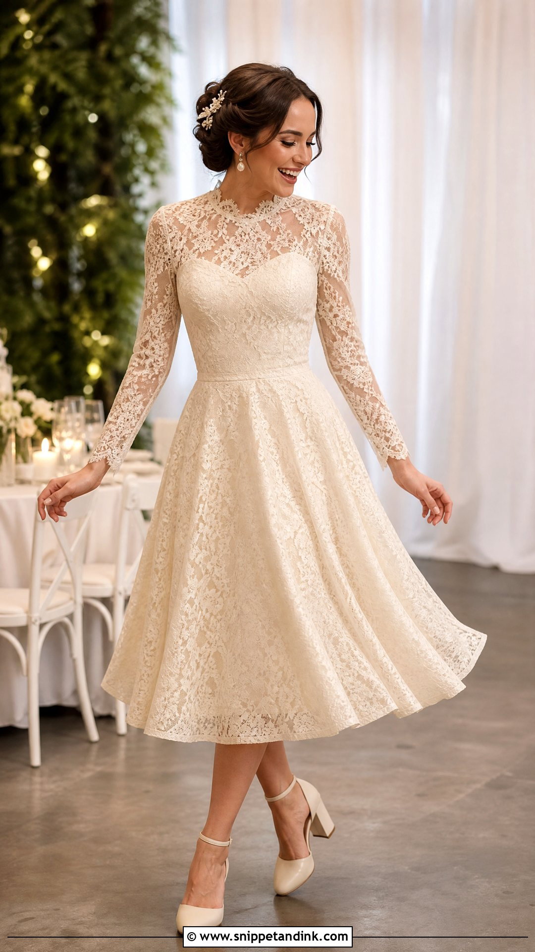 Vintage Reception Wedding Dress - Snippet and Ink - 25 Vintage Timeless Wedding Dress Ideas