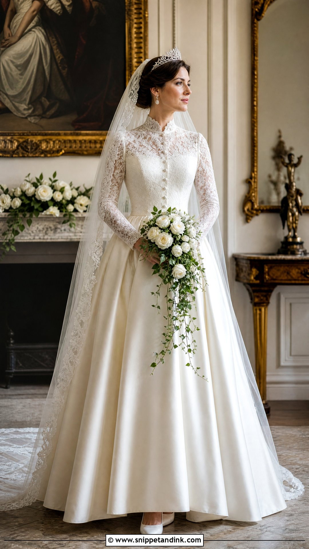 Vintage Royal Princess Wedding Dress - Snippet and Ink - 20 Royal Princess Wedding Dresses