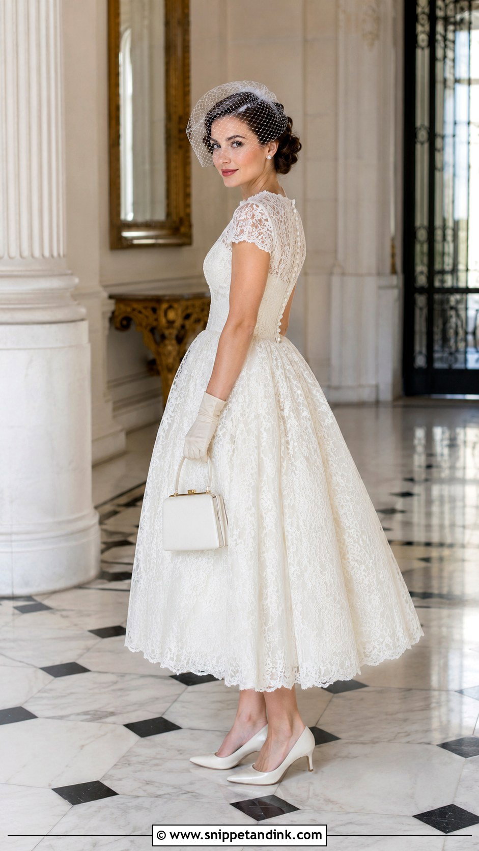 Vintage Second Wedding Dress - Snippet and Ink - 20 2nd Wedding Dresses