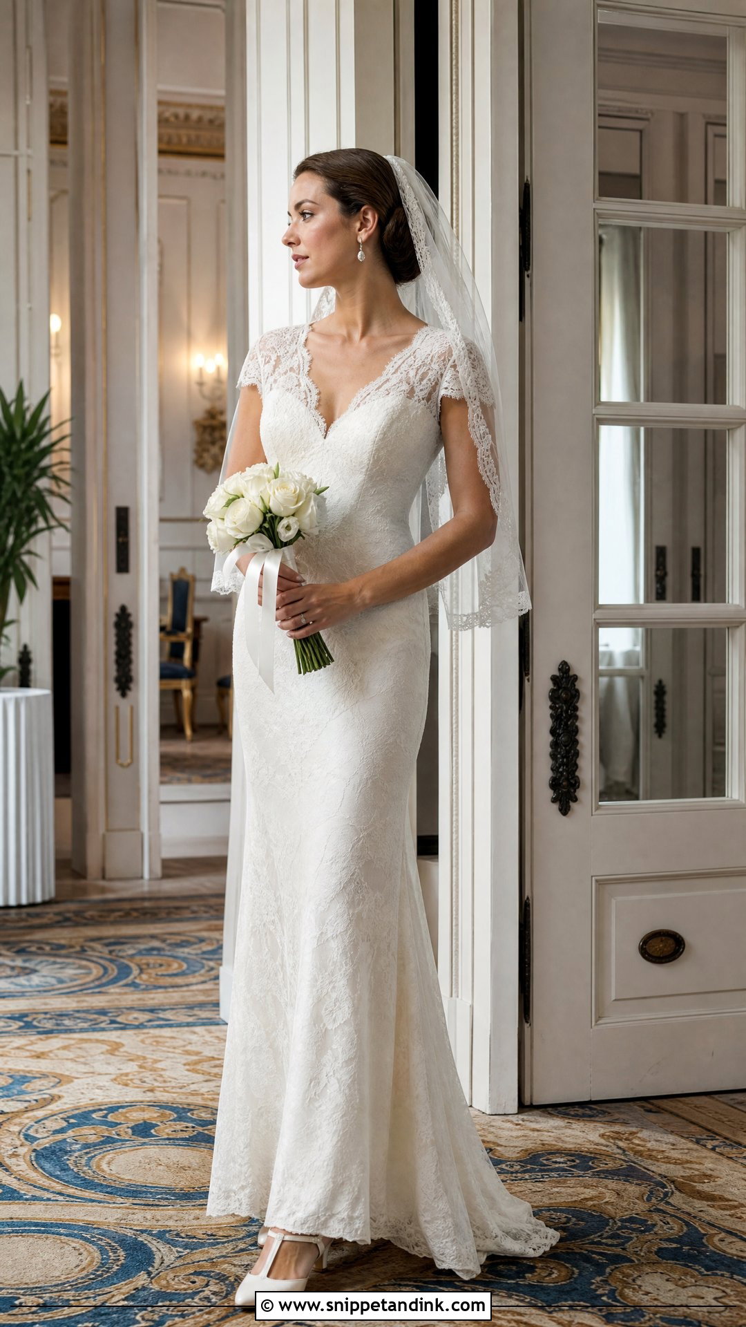 Vintage Silk Lace Wedding Dress - Snippet and Ink - 20 Silk Lace Wedding Dress Ideas