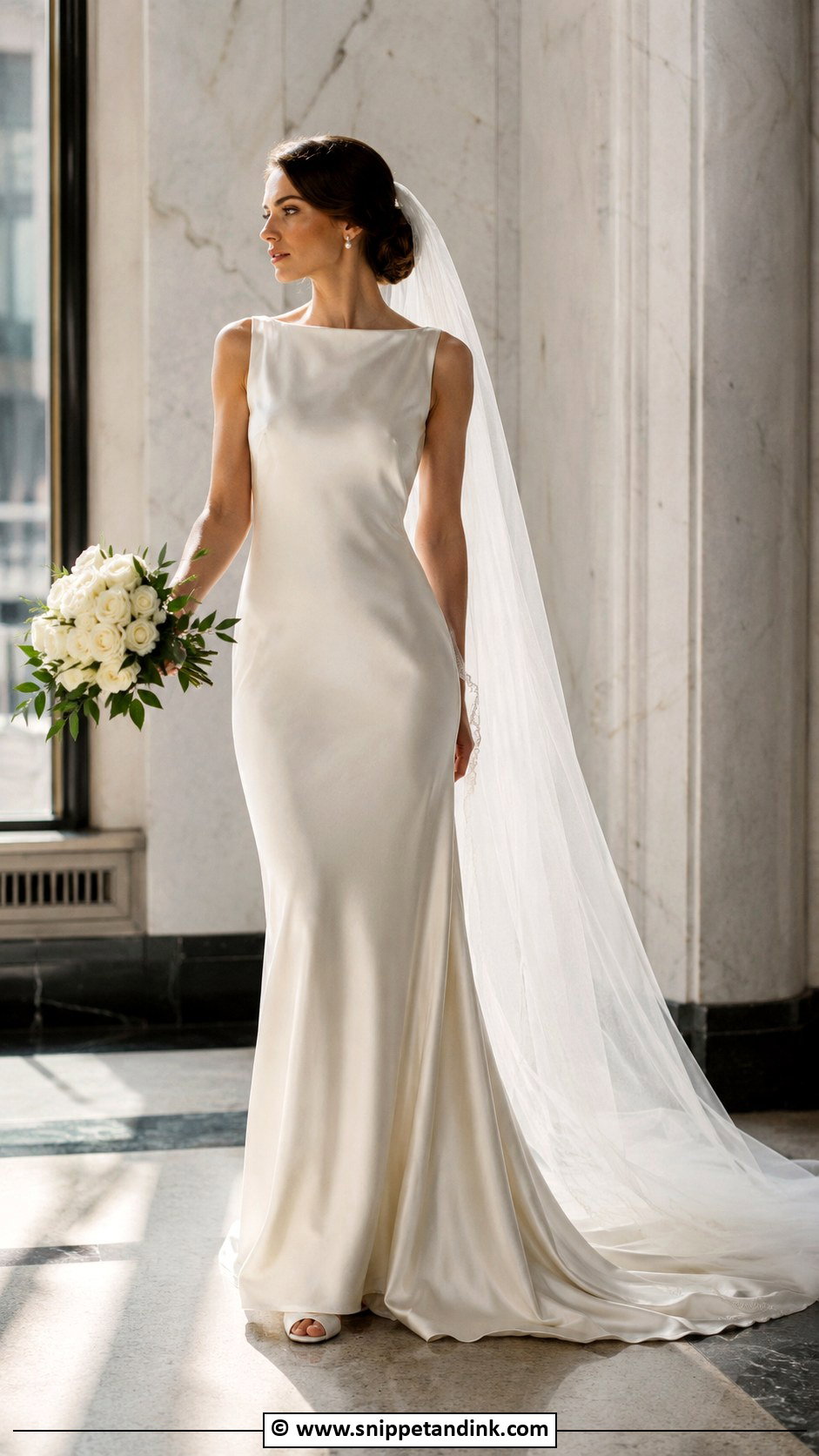 Vintage Silk Wedding Dress - Snippet and Ink - 35 Vintage Wedding Dresses