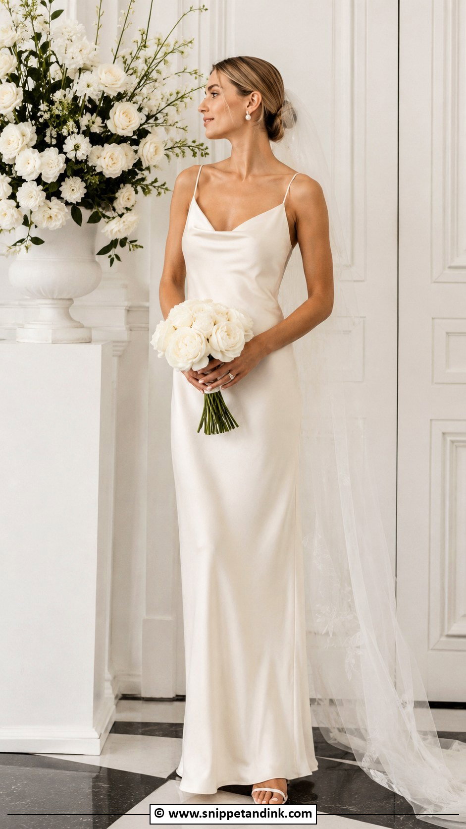 Vintage Slip Wedding Dress - Snippet and Ink - 30 Vintage Wedding Dress Ideas