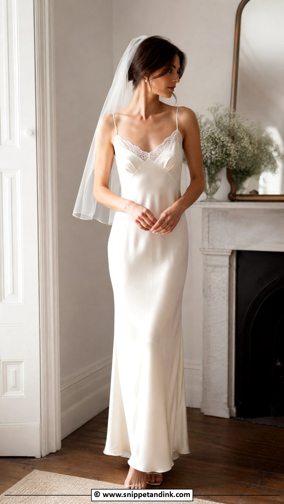 Vintage Slip Wedding Dress - Snippet and Ink - 30 Unconventional Wedding Dress Ideas