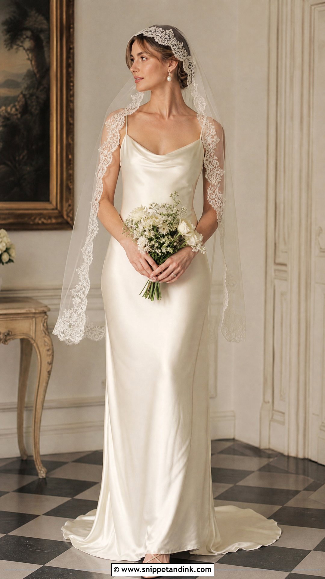 Vintage Veil Wedding Dress - Snippet and Ink - 25 Simple Vintage Wedding Dress Ideas