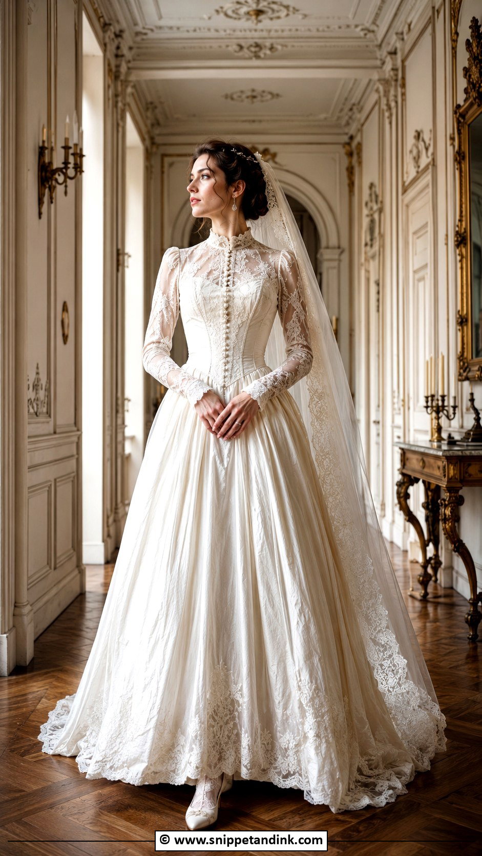 Vintage Victorian Wedding Dress - Snippet and Ink - 35 Vintage Wedding Dresses