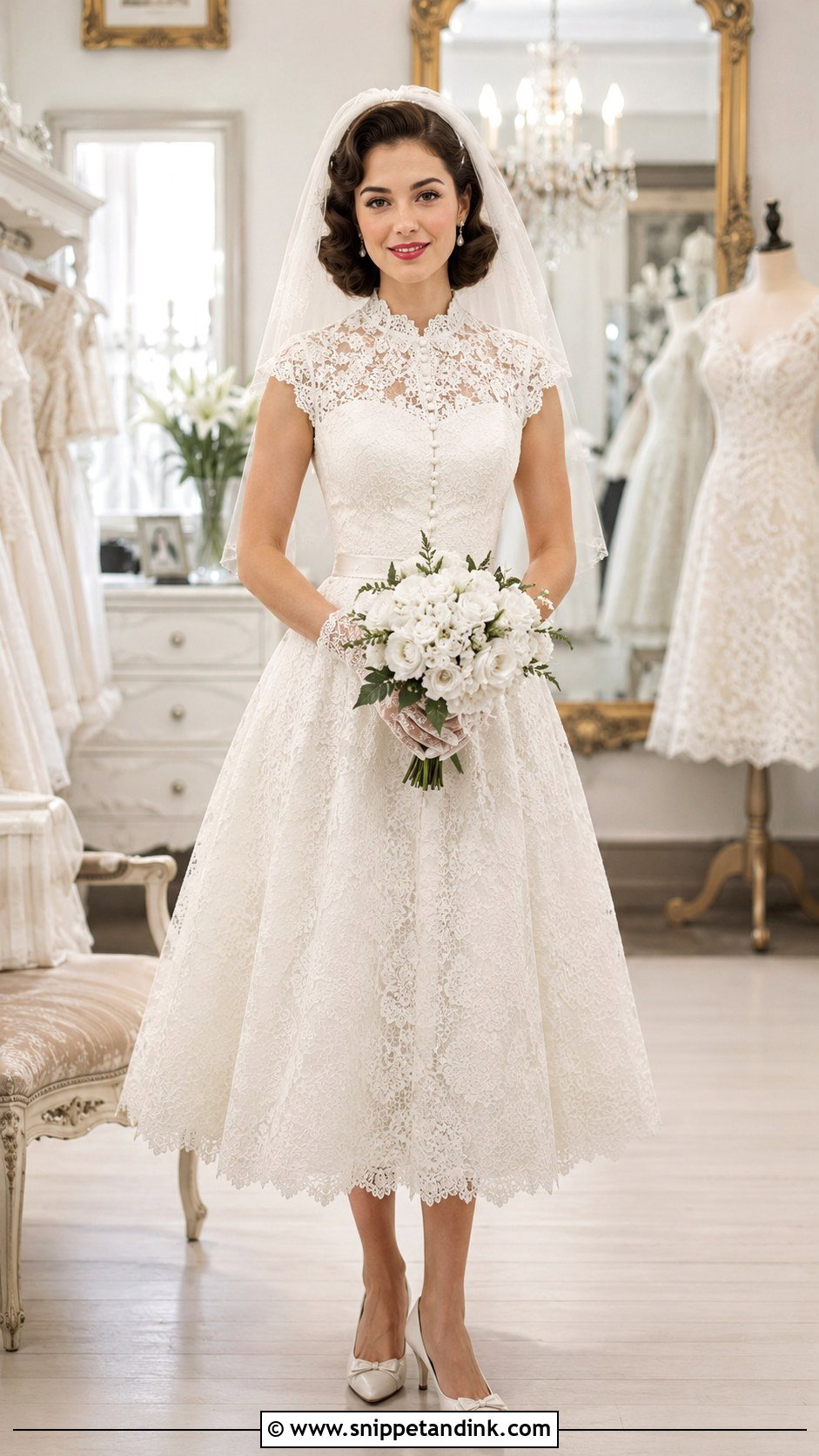Vintage Wedding Dress - Snippet and Ink - 25 Yes to the Dress Ideas