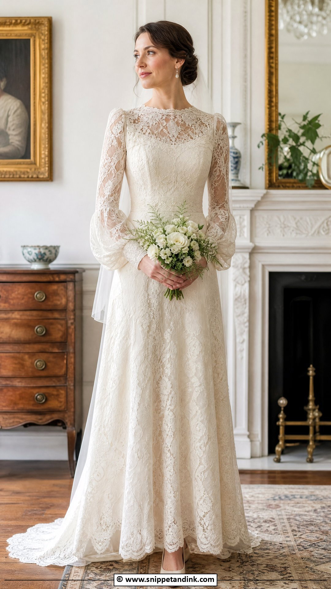 Vintage Wedding Dress - Snippet and Ink - 35 2025 Wedding Dresses