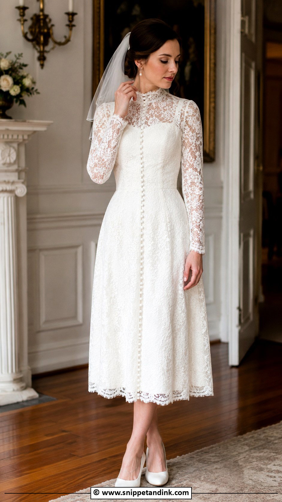 Vintage Wedding Dress - Snippet and Ink - 35 Wedding Dress Ideas