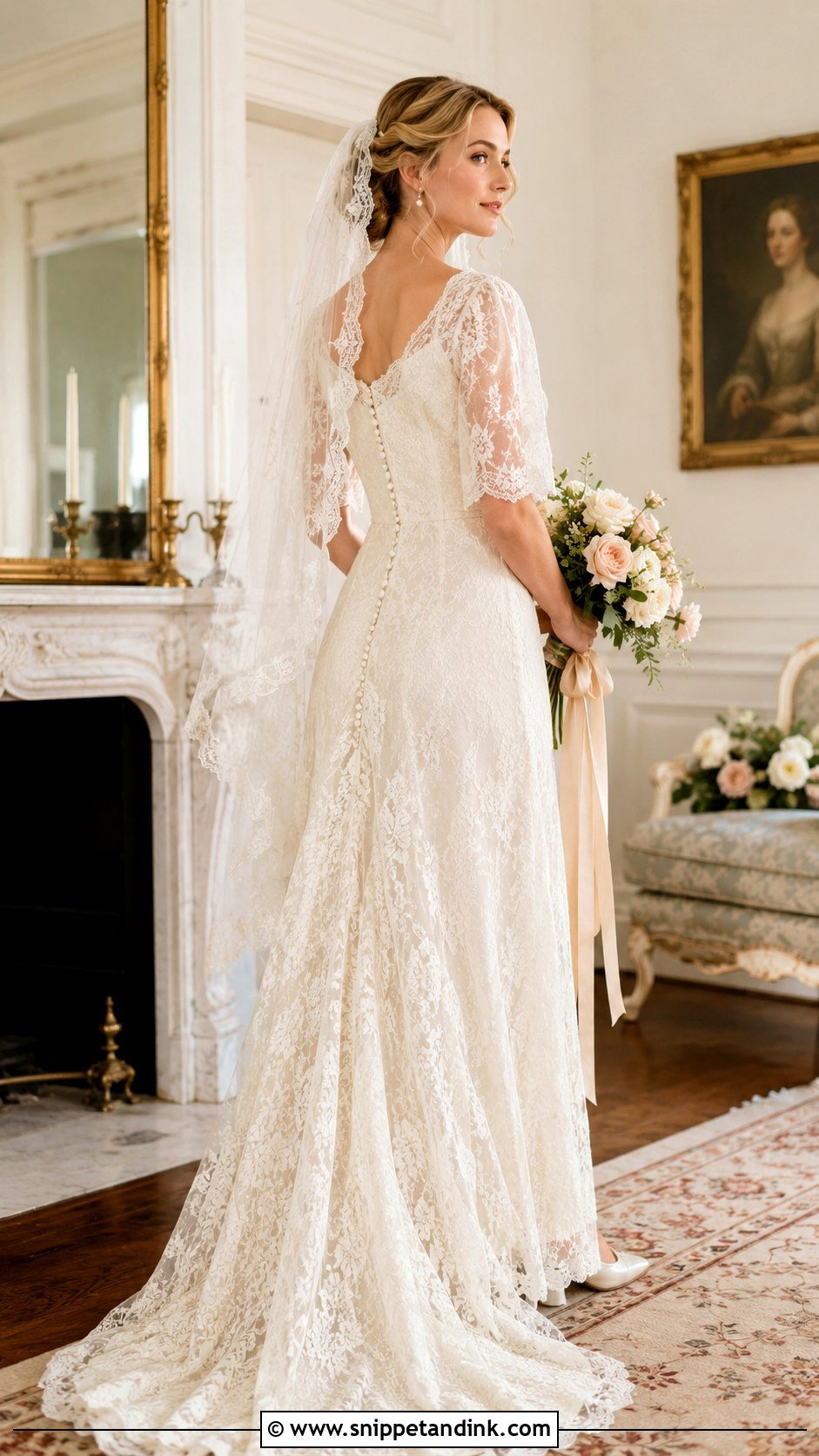 Vintage Wedding Dress - Snippet and Ink - 25 Enchanted Wedding Dress Ideas