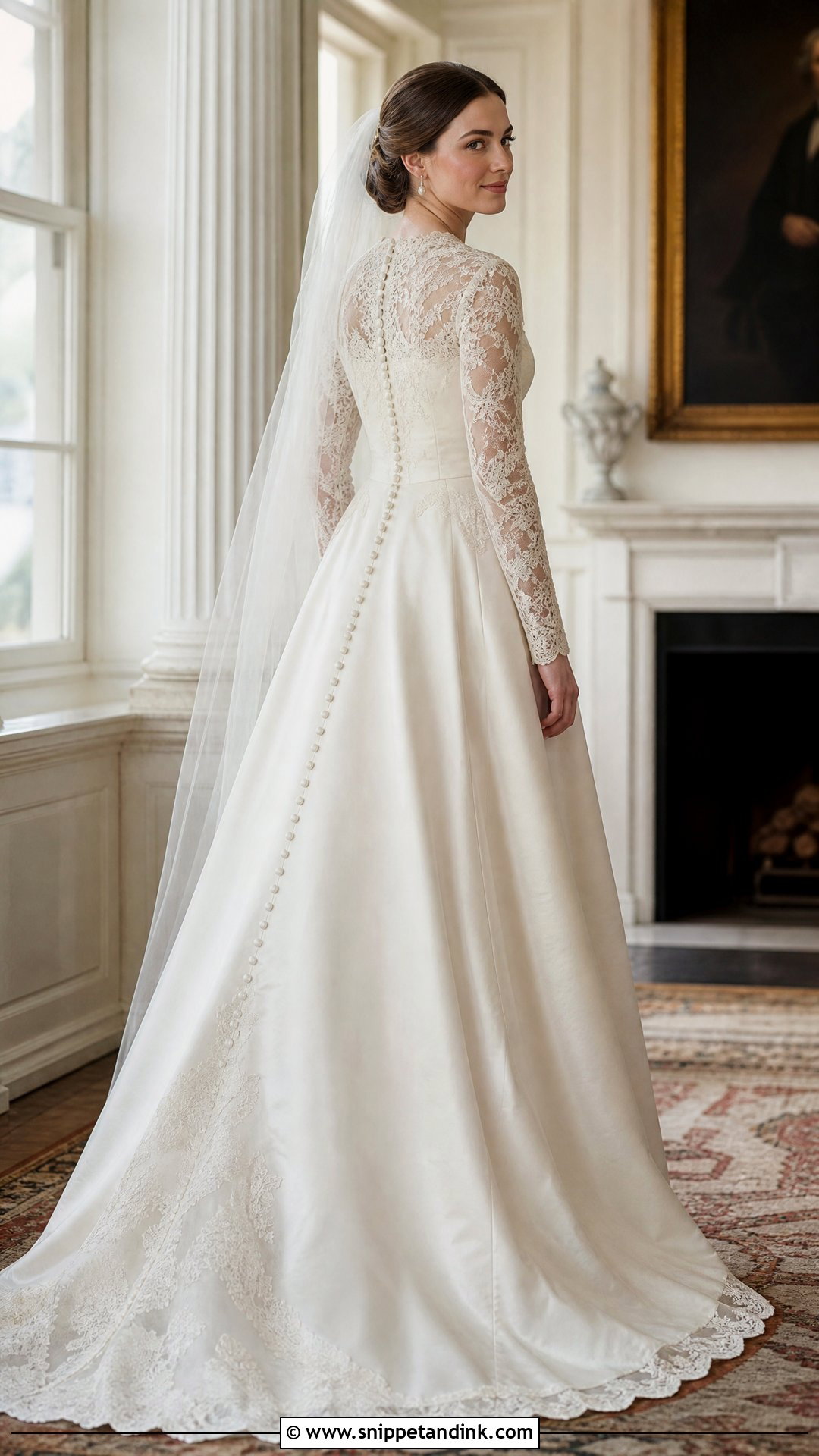 Vintage Wedding Dress With Buttons Down the Back - Snippet and Ink - 20 Wedding Dress with Buttons Down the Back Ideas
