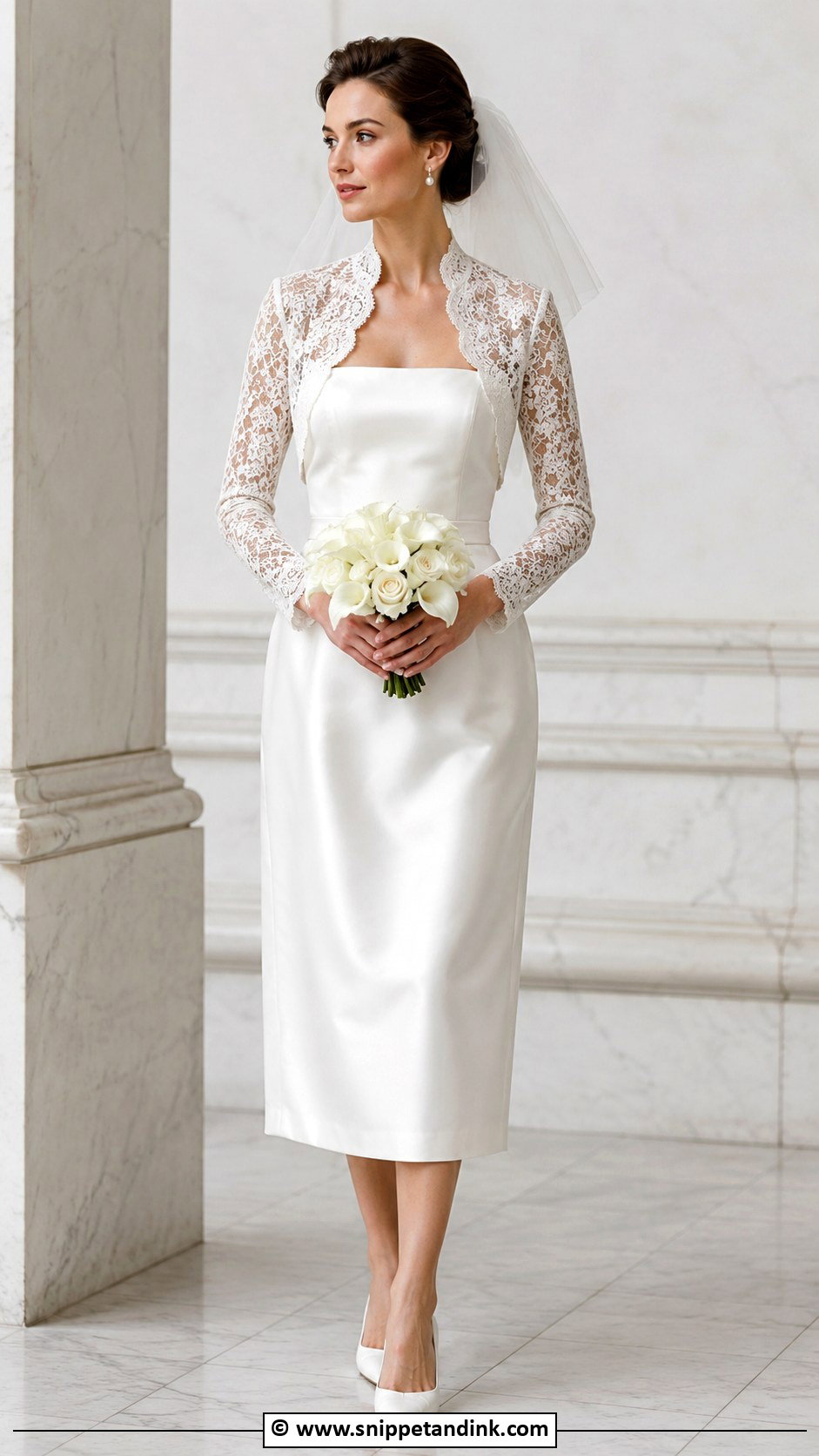 Vintage Wedding Dress With Jacket - Snippet and Ink - 35 Vintage Wedding Dresses