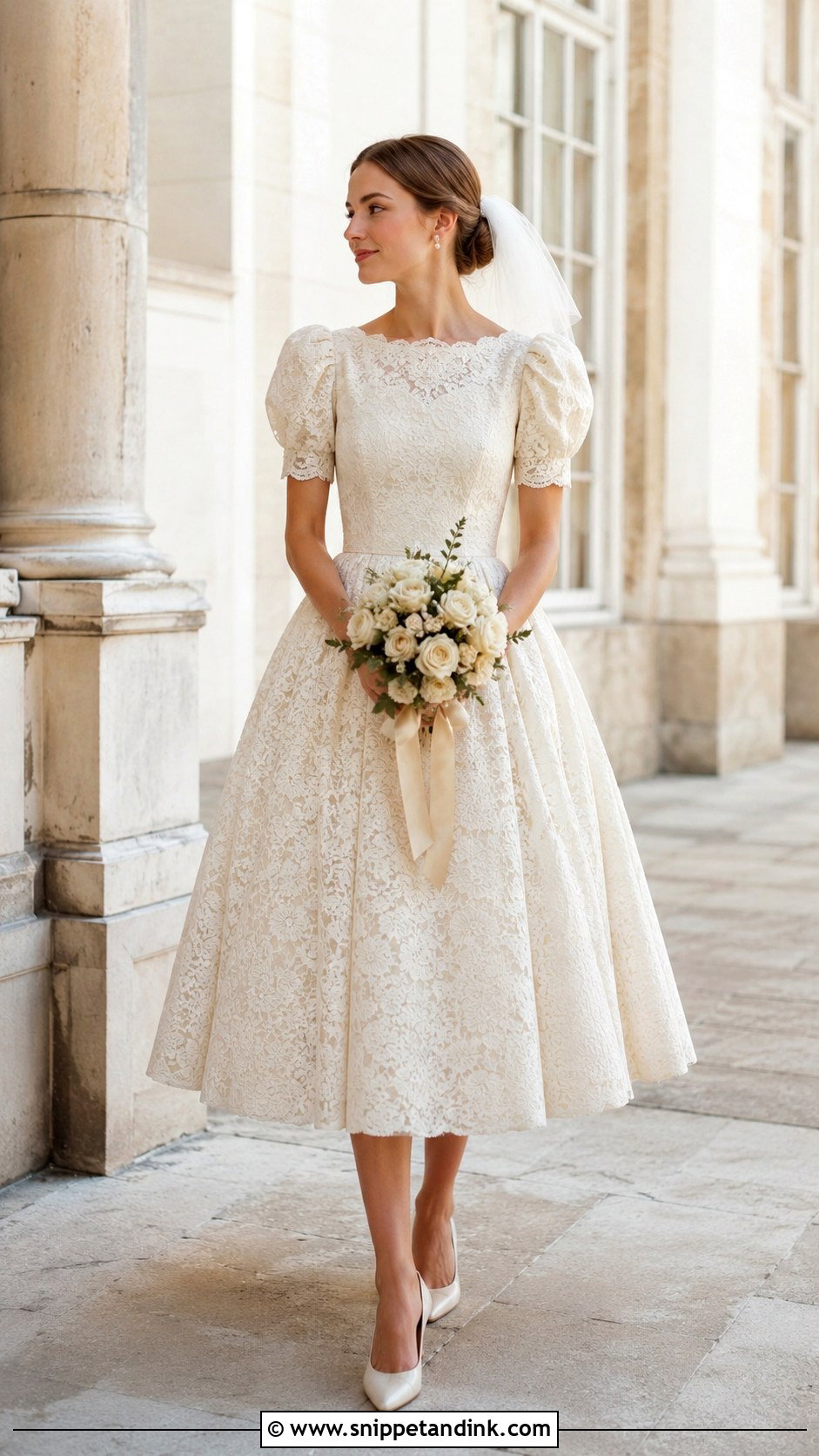 Vintage Wedding Dress With Puffy Sleeves - Snippet and Ink - 20 Wedding Dress with Puffy Sleeves
