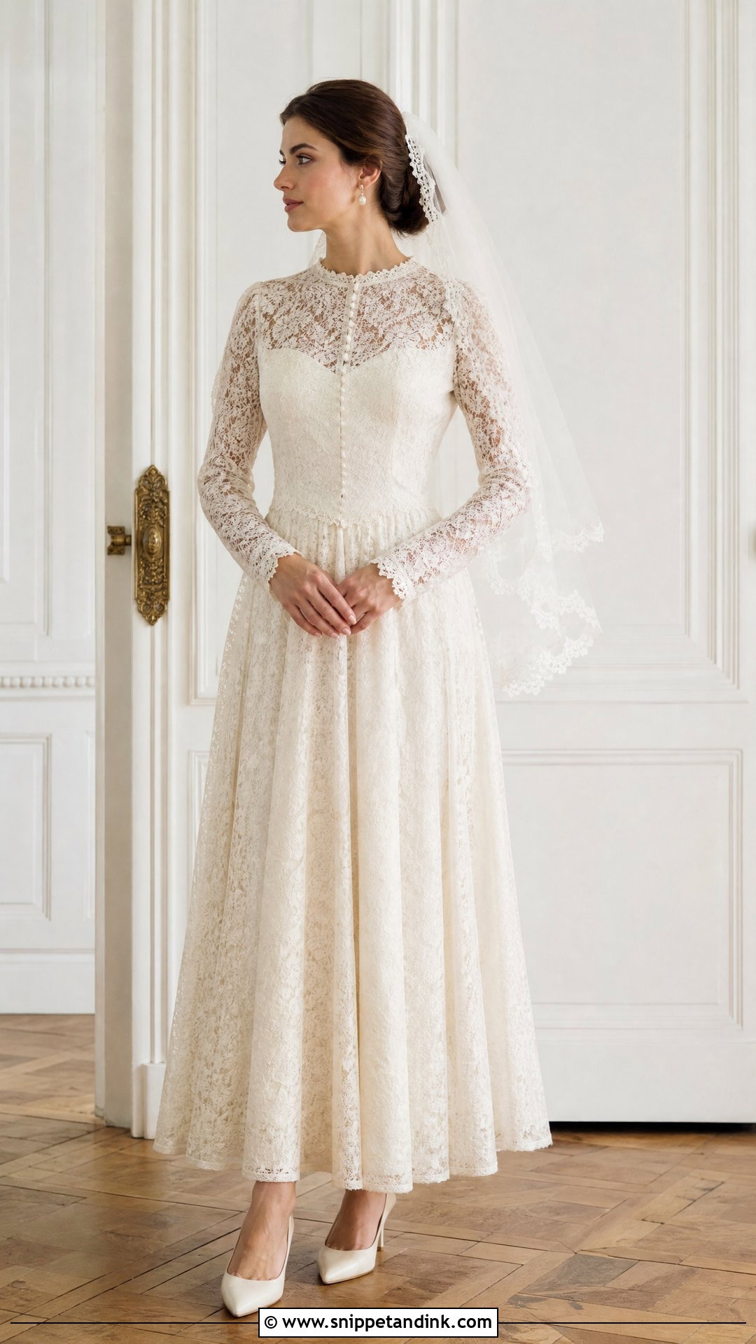 Vintage Wedding Dress With Sleeves - Snippet and Ink - 25 Elegant Wedding Dress with Sleeves