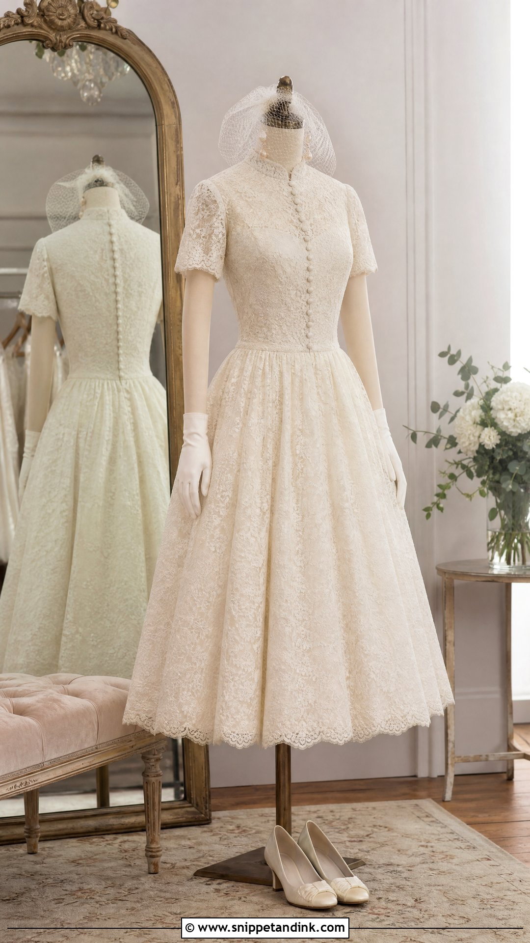 Vintage Wedding Dress on Mannequin - Snippet and Ink - 20 Wedding Dress on Mannequin Ideas