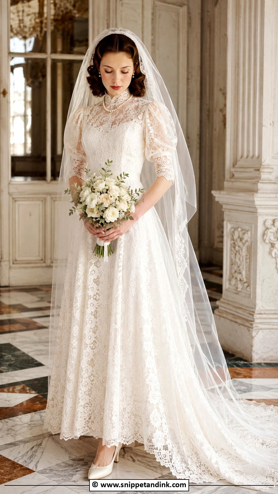 Vintage Wedding Gown - Snippet and Ink - 35 Wedding Gown Ideas