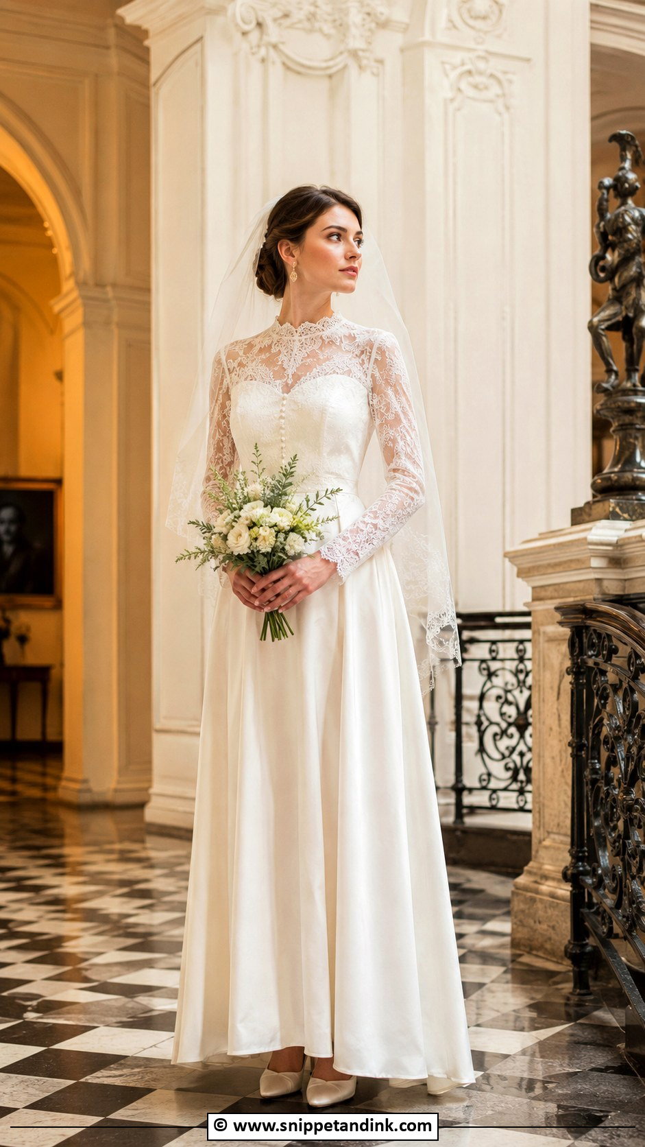 Vintage Wedding Gown - Snippet and Ink - 35 Wedding Gowns