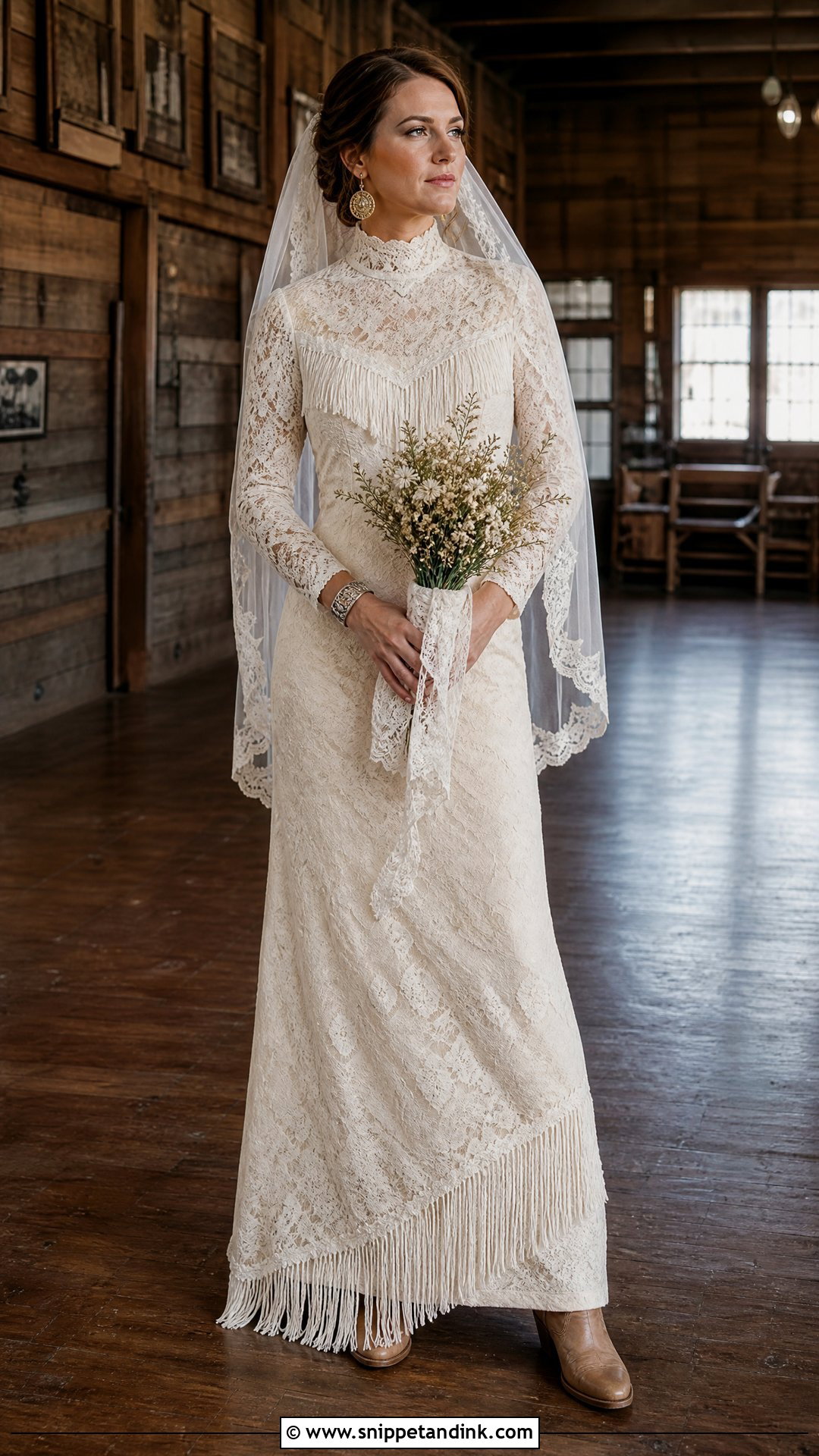 Vintage Western Wedding Dress - Snippet and Ink - 20 Western Wedding Dress Ideas