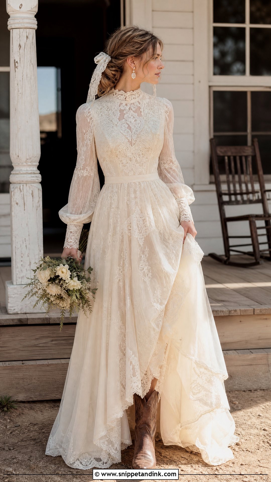 Vintage Western Wedding Dress - Snippet and Ink - 20 Simple Western Wedding Dress Ideas