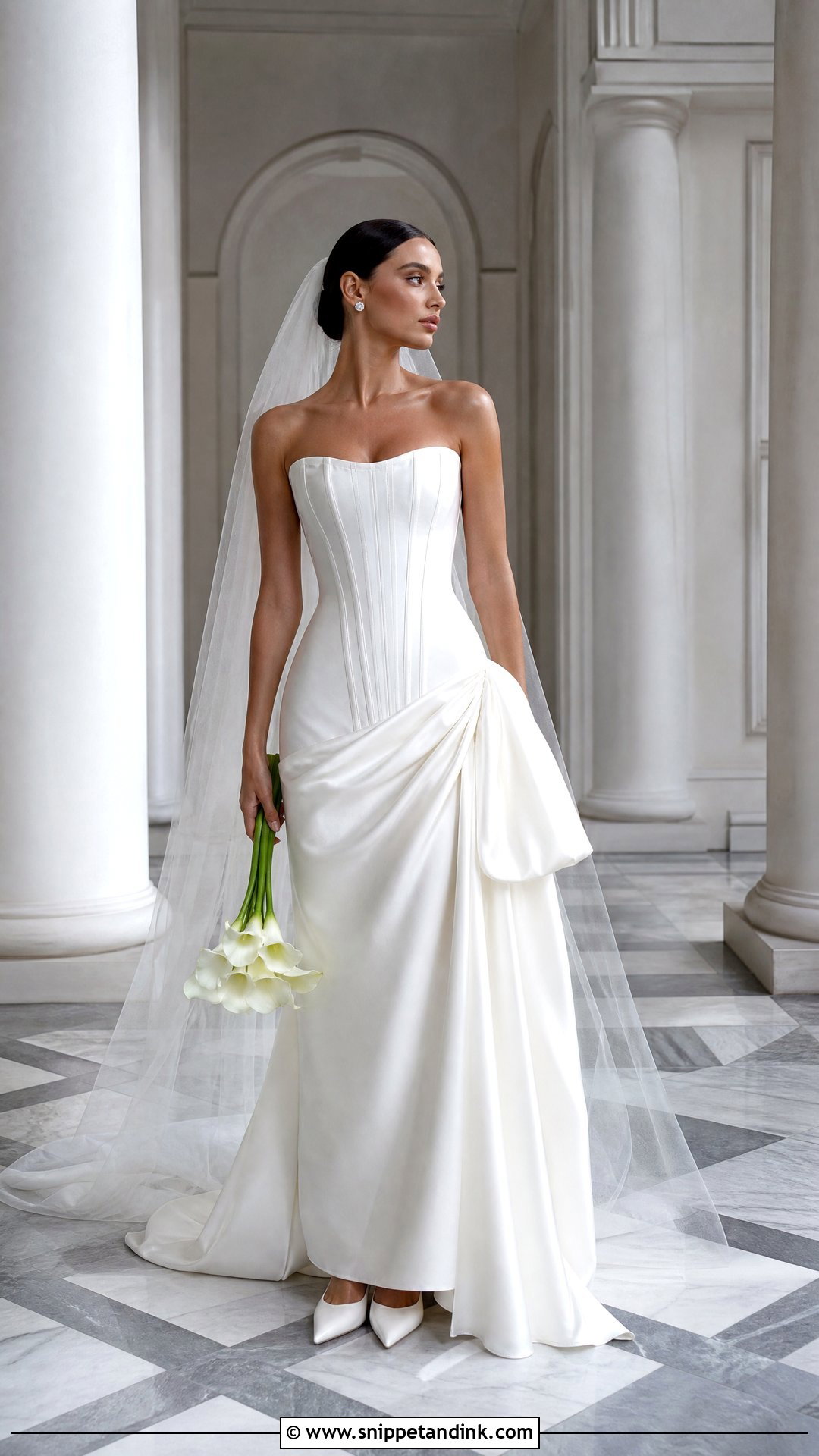 Vivienne Drop Waist Wedding Dress - Snippet and Ink - 20 Vivienne Wedding Dress Ideas
