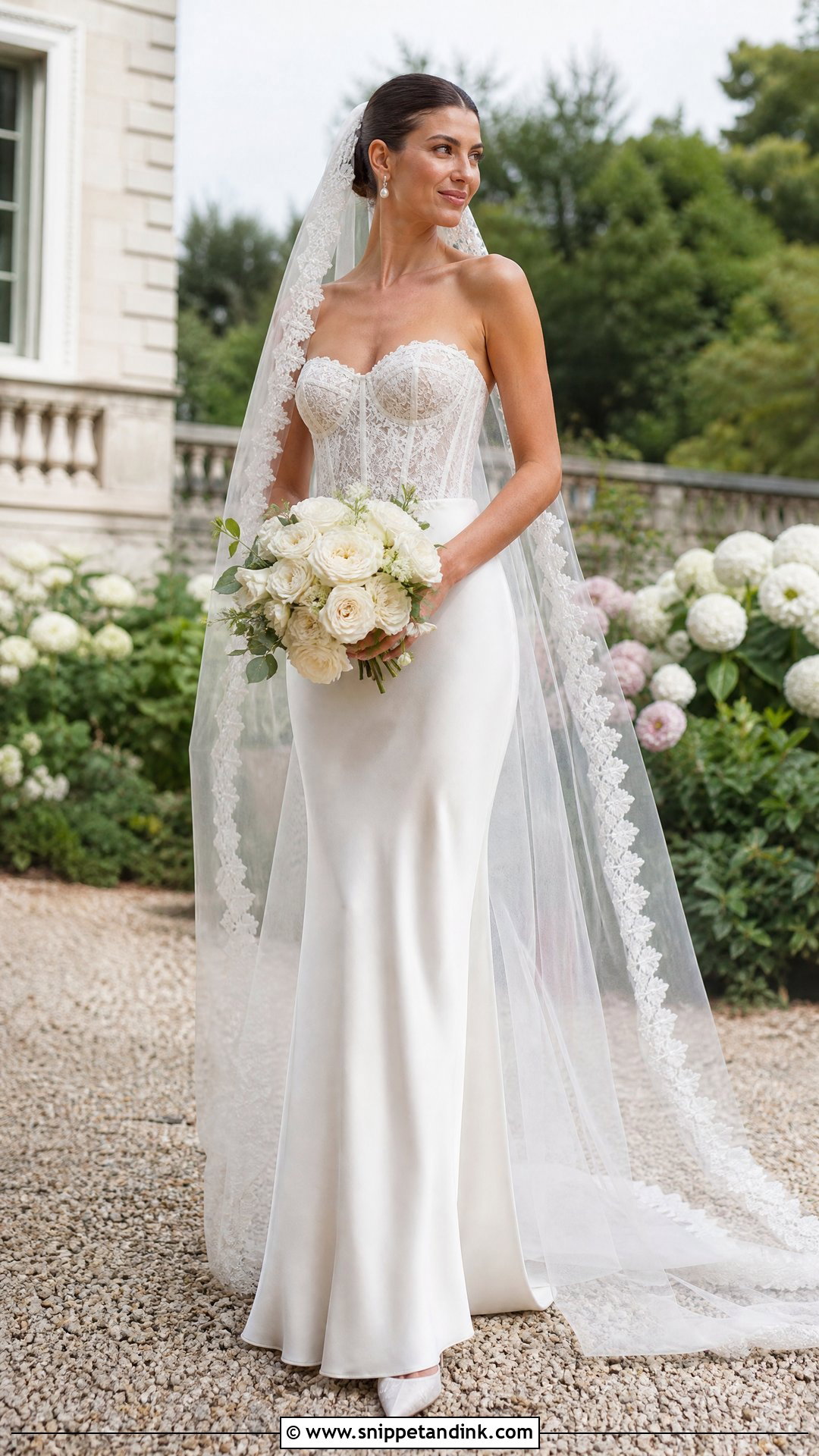 Vivienne Lace Corset Wedding Dress - Snippet and Ink - 20 Vivienne Wedding Dress Ideas