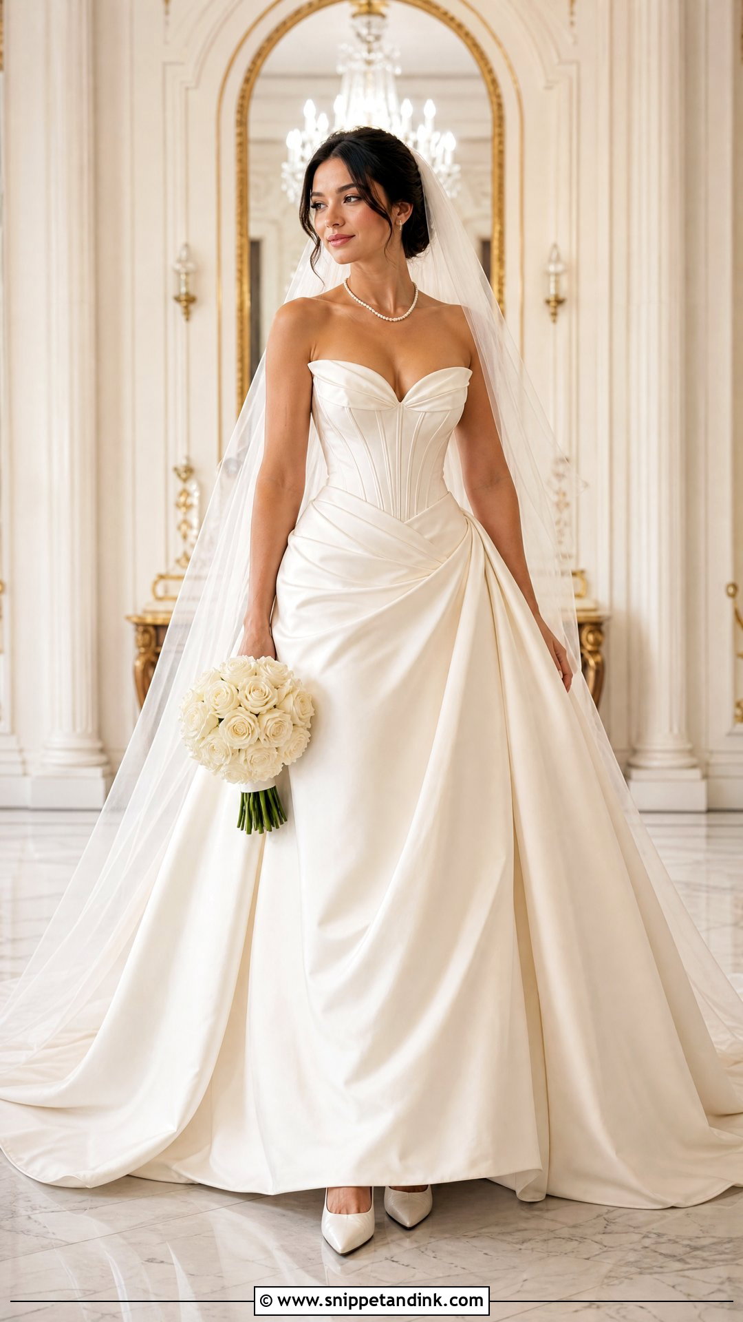 Vivienne Sweetheart Ball Gown Wedding Dress - Snippet and Ink - 20 Vivienne Wedding Dress Ideas