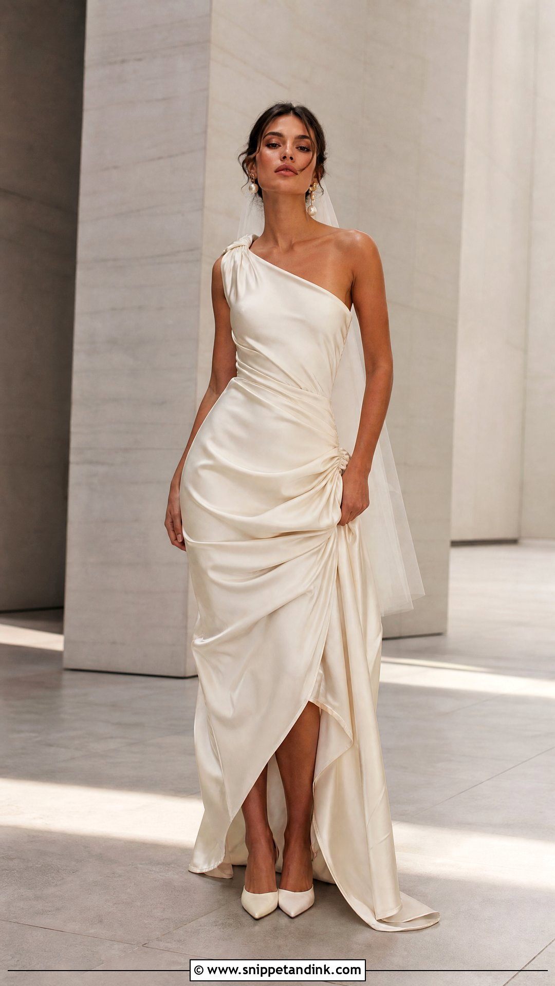 Vivienne Westwood Asymmetric Wedding Dress - Snippet and Ink - 20 Vivviene Westwood Wedding Dress Ideas