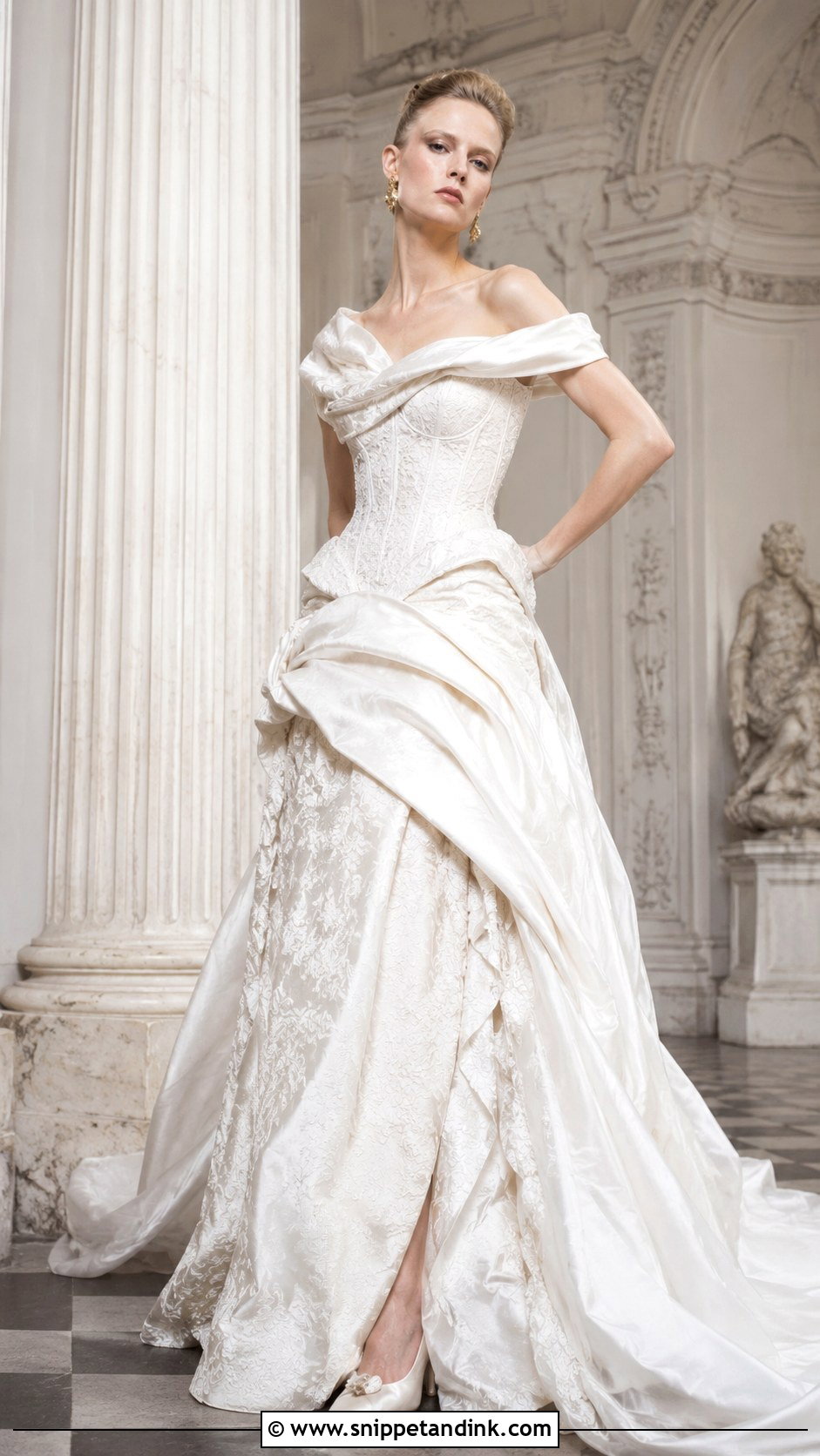 Vivienne Westwood Baroque Bridal Gown - Snippet and Ink - 25 Vivienne Westwood Bridal Couture Ideas