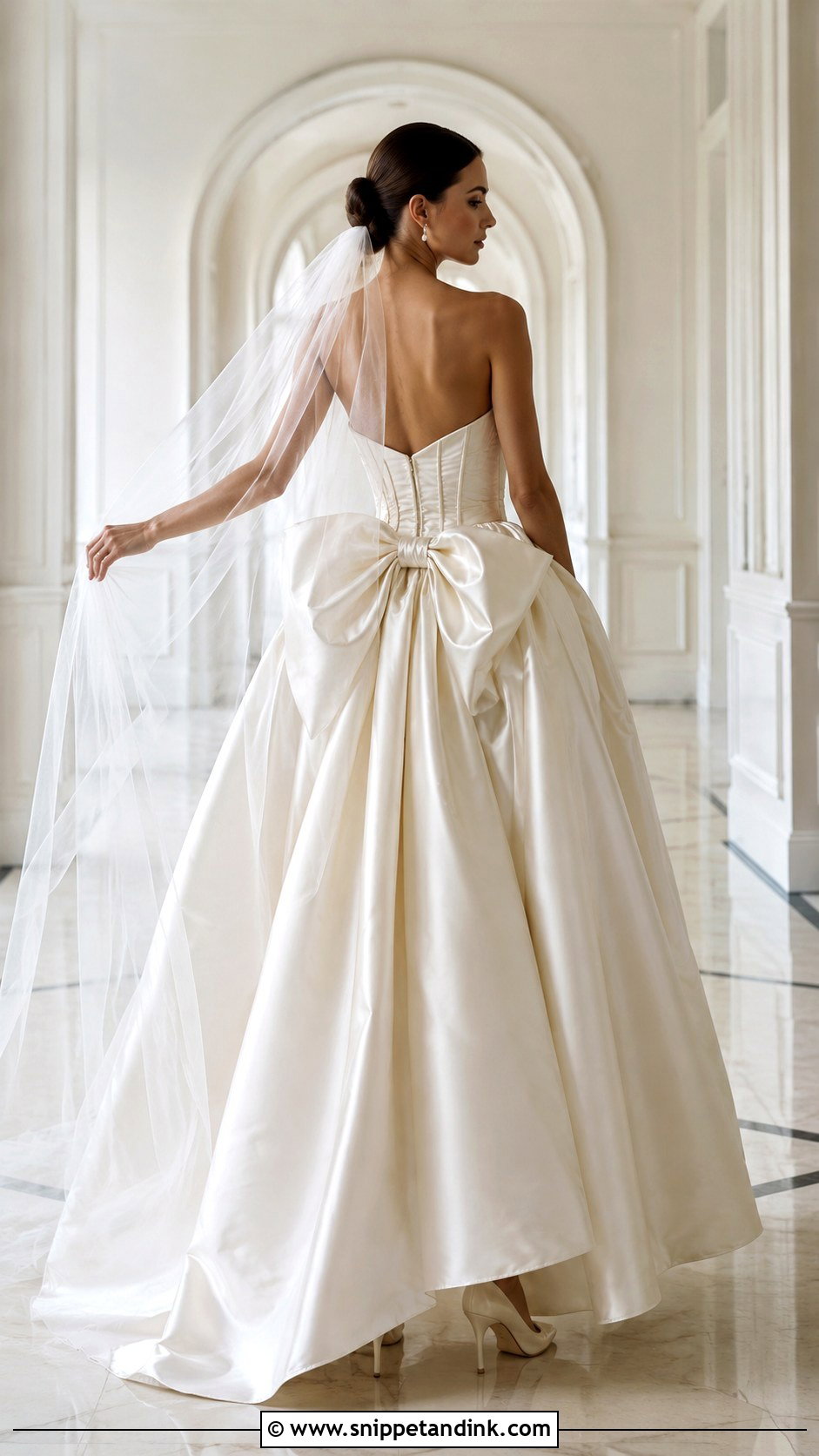 Vivienne Westwood Bow Back Ballgown Wedding Dress - Snippet and Ink - 25 Vivienne Westwood Wedding Dress Ballgown Ideas