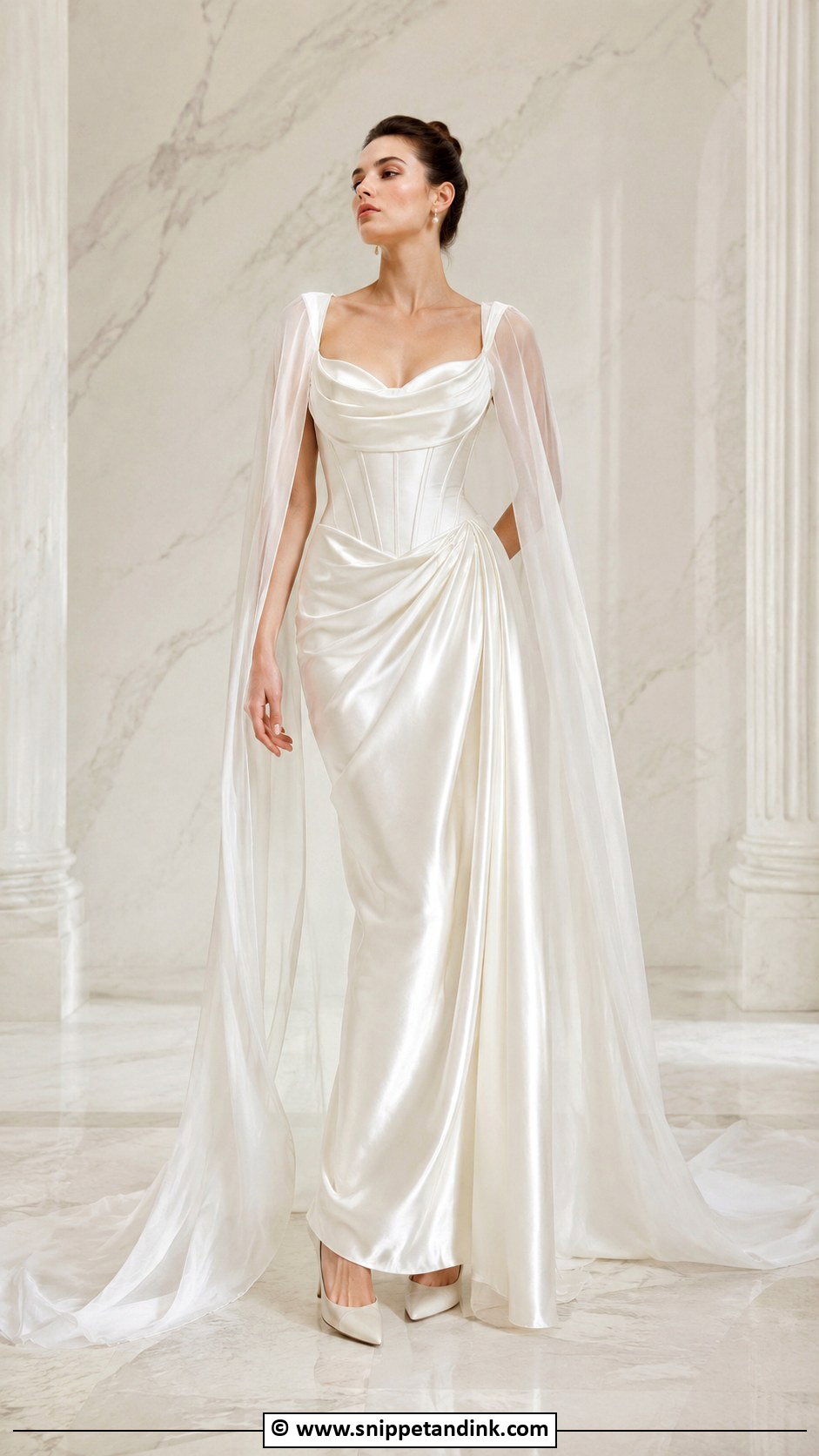 Vivienne Westwood Cape Wedding Dress - Snippet and Ink - 25 Vintage Vivienne Westwood Wedding Dress Ideas