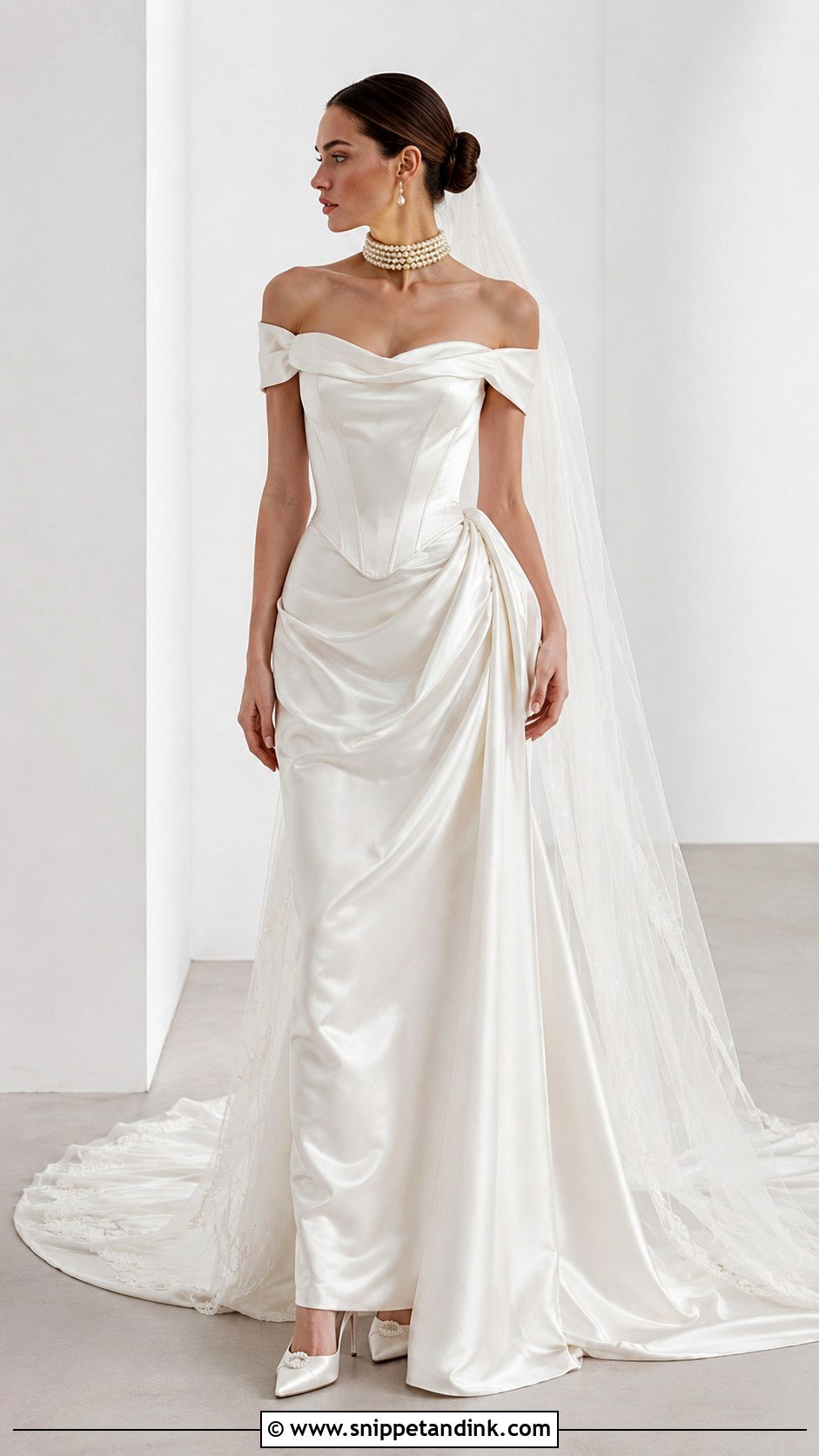 Vivienne Westwood Corset And Skirt Bridal Look - Snippet and Ink - 25 Vivienne Westwood Bridal Couture Ideas