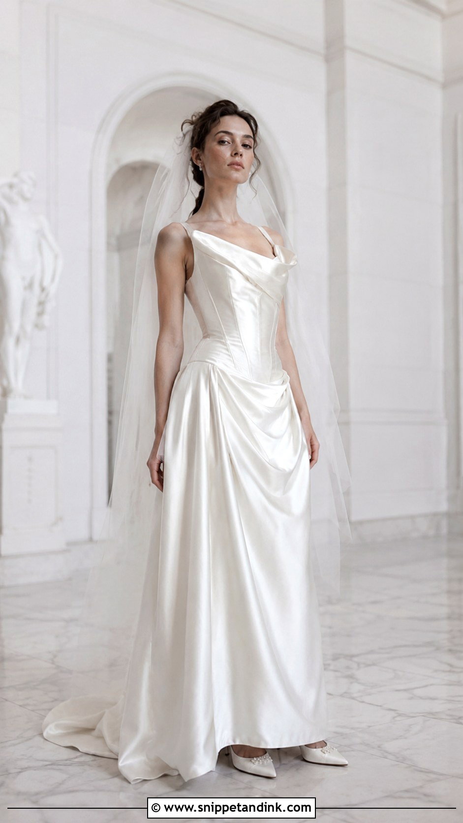 Vivienne Westwood Drop Waist Wedding Dress - Snippet and Ink - 25 Viviane Westwood Wedding Dresses
