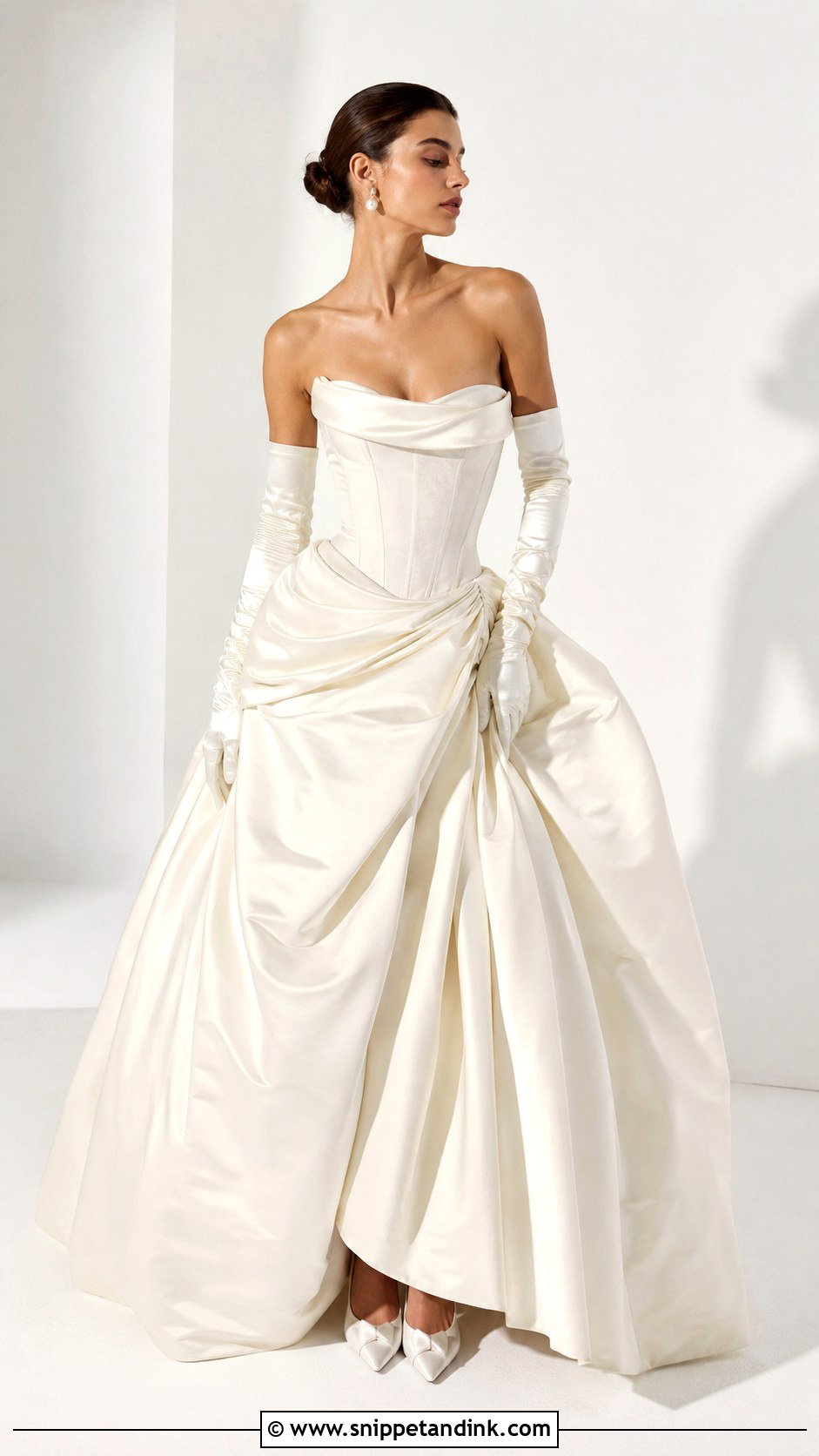 Vivienne Westwood Gloves Ballgown Wedding Dress - Snippet and Ink - 25 Vivienne Westwood Wedding Dress Ballgown Ideas
