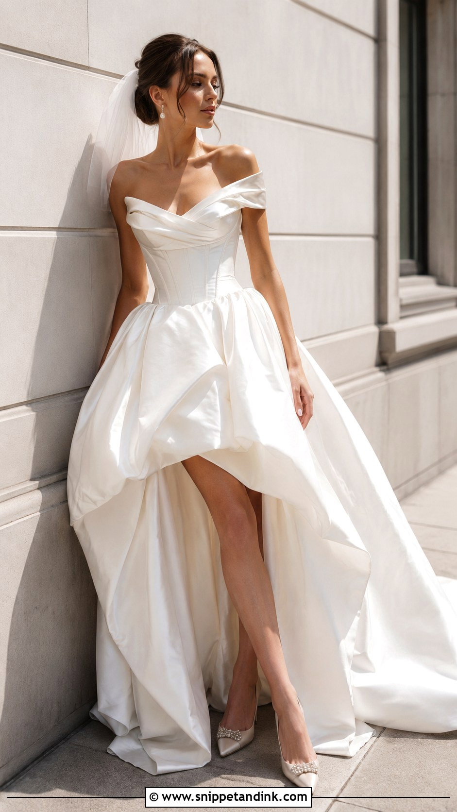 Vivienne Westwood High Low Ballgown Wedding Dress - Snippet and Ink - 25 Vivienne Westwood Wedding Dress Ballgown Ideas