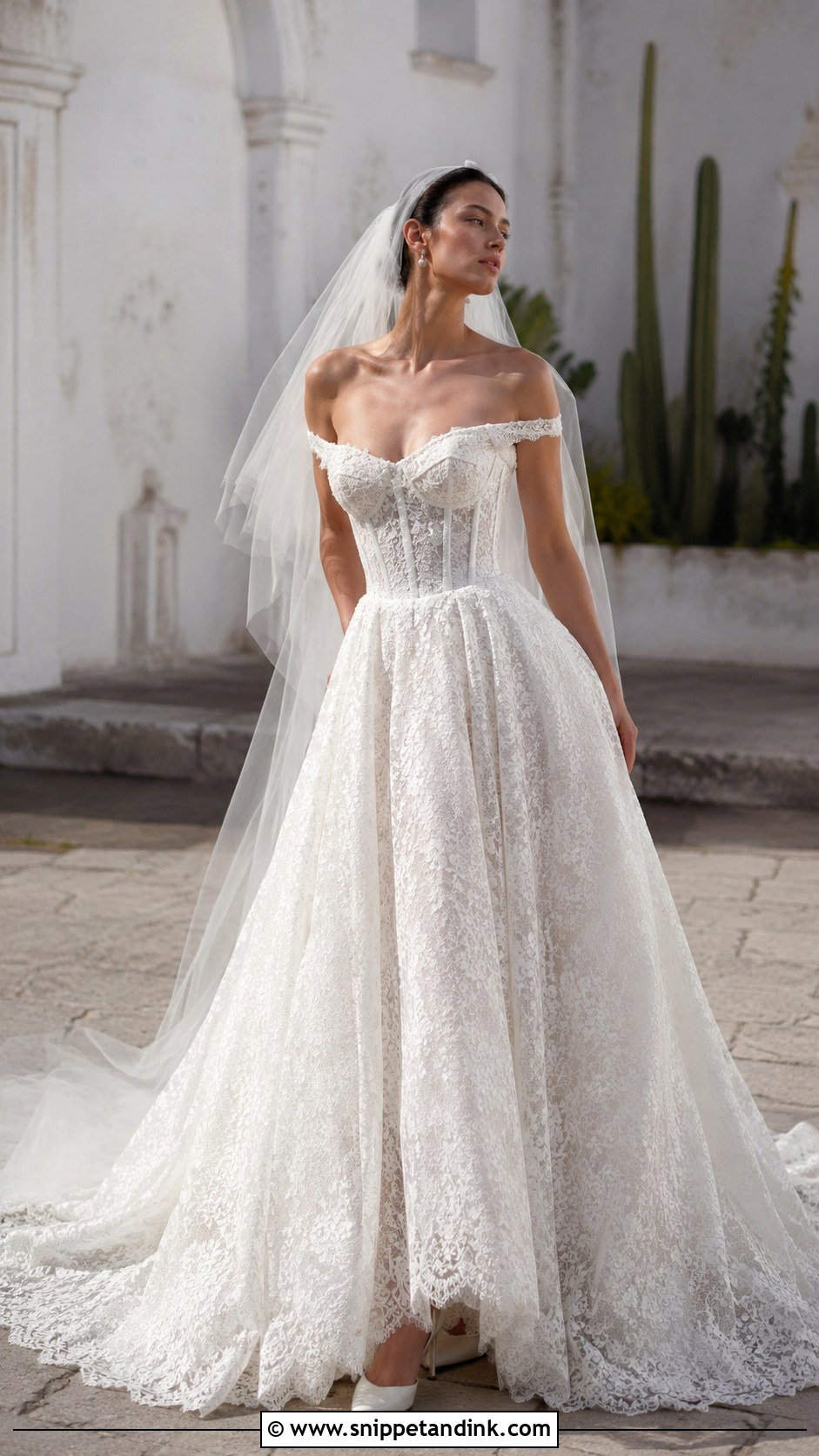 Vivienne Westwood Lace Ballgown Wedding Dress - Snippet and Ink - 25 Vivienne Westwood Wedding Dress Ballgown Ideas
