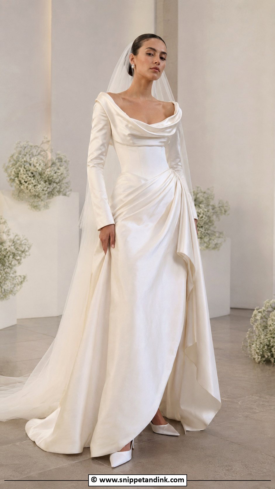 Vivienne Westwood Long Sleeve Wedding Dress - Snippet and Ink - 35 Vivienne Westwood Wedding Dress Ideas