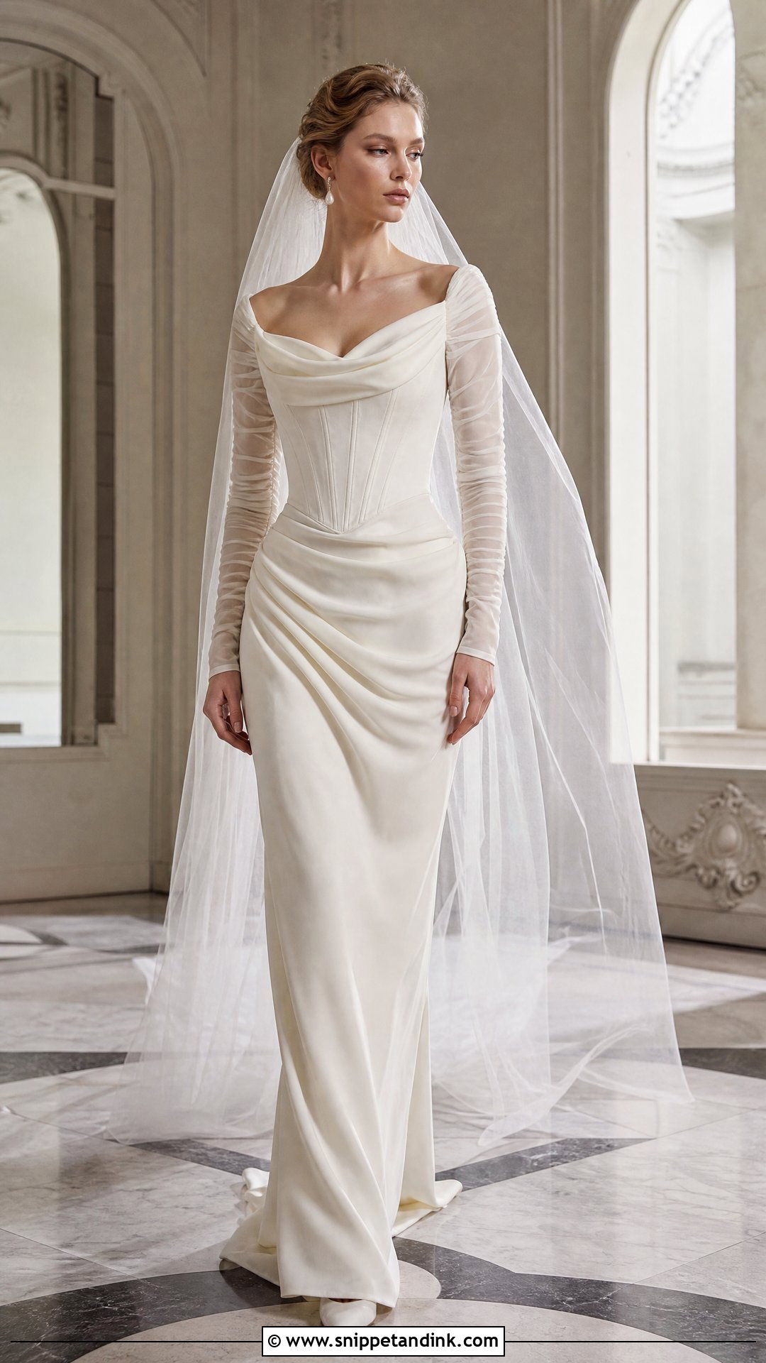 Vivienne Westwood Long Sleeve Wedding Dress - Snippet and Ink - 20 Vivviene Westwood Wedding Dress Ideas