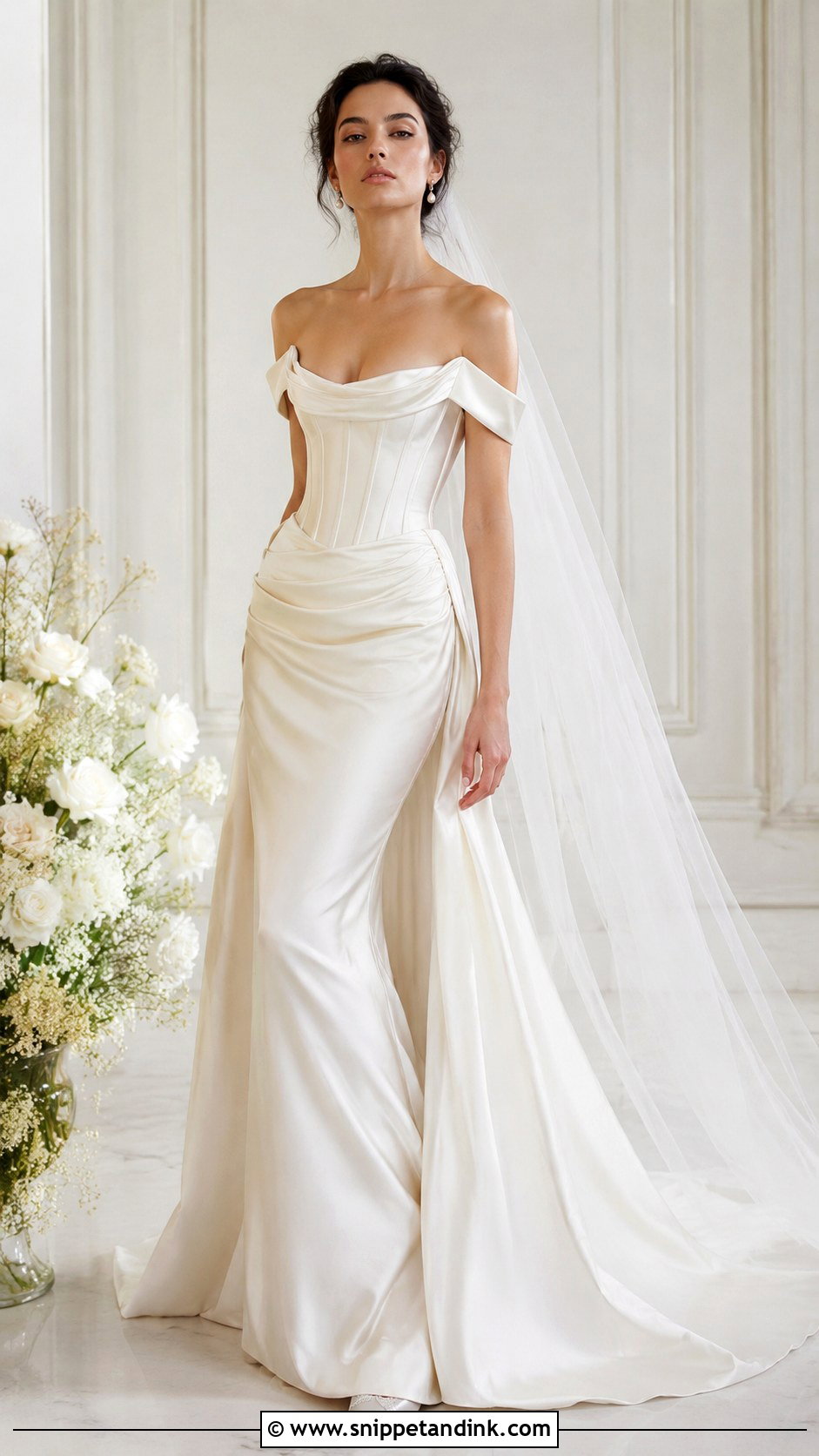 Vivienne Westwood Off Shoulder Wedding Dress - Snippet and Ink - 25 Viviane Westwood Wedding Dresses