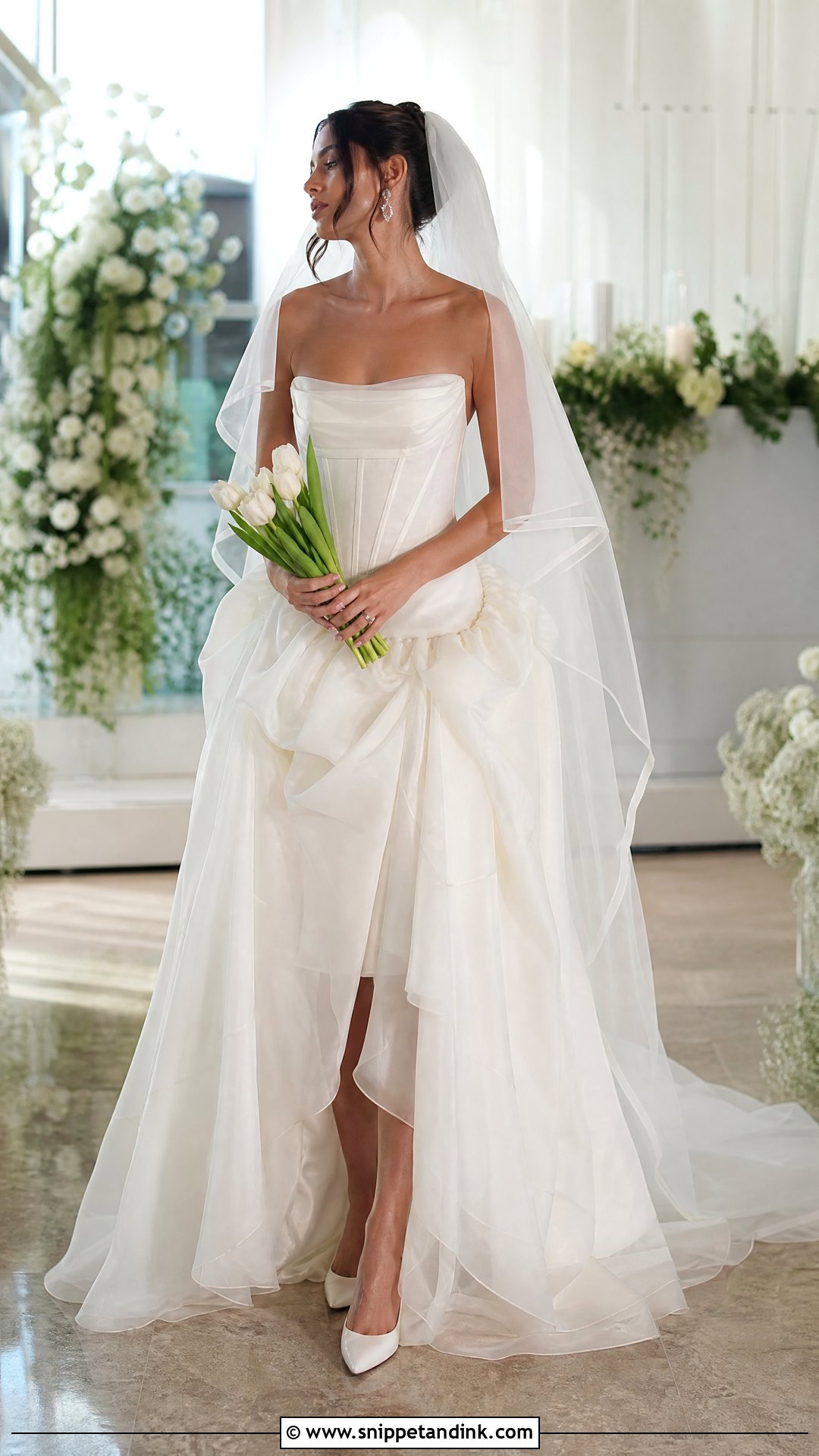 Vivienne Westwood Organza Bridal Gown - Snippet and Ink - 20 Vivian Westwood Wedding Dress Runway Ideas