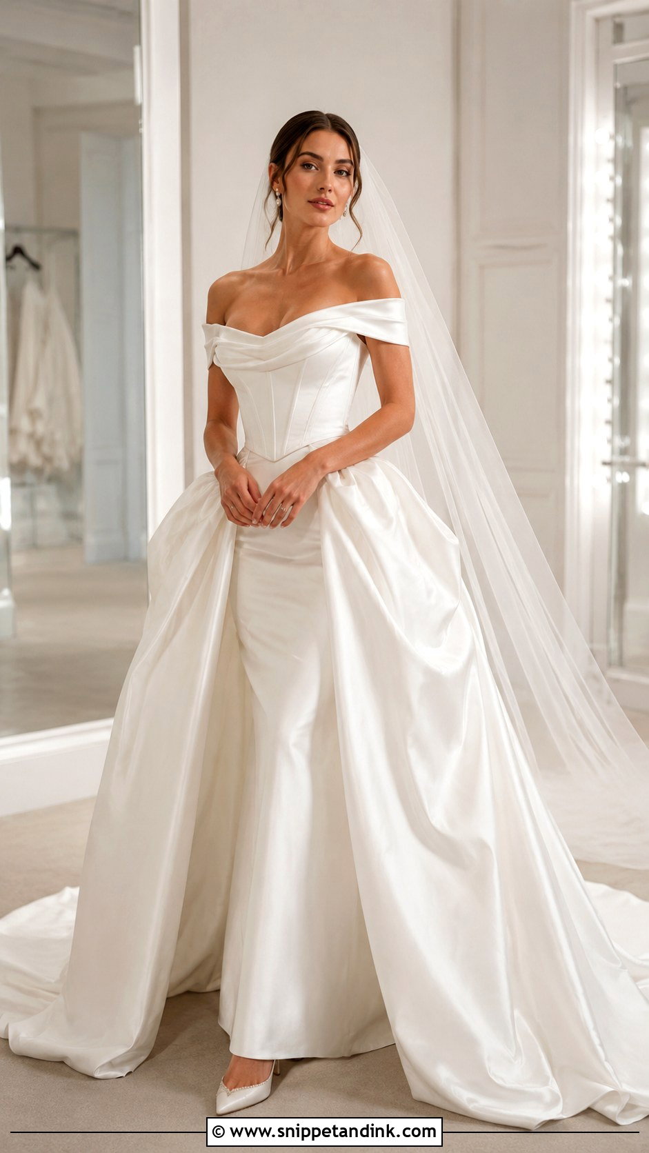 Vivienne Westwood Overskirt Ballgown Wedding Dress - Snippet and Ink - 25 Vivienne Westwood Wedding Dress Ballgown Ideas